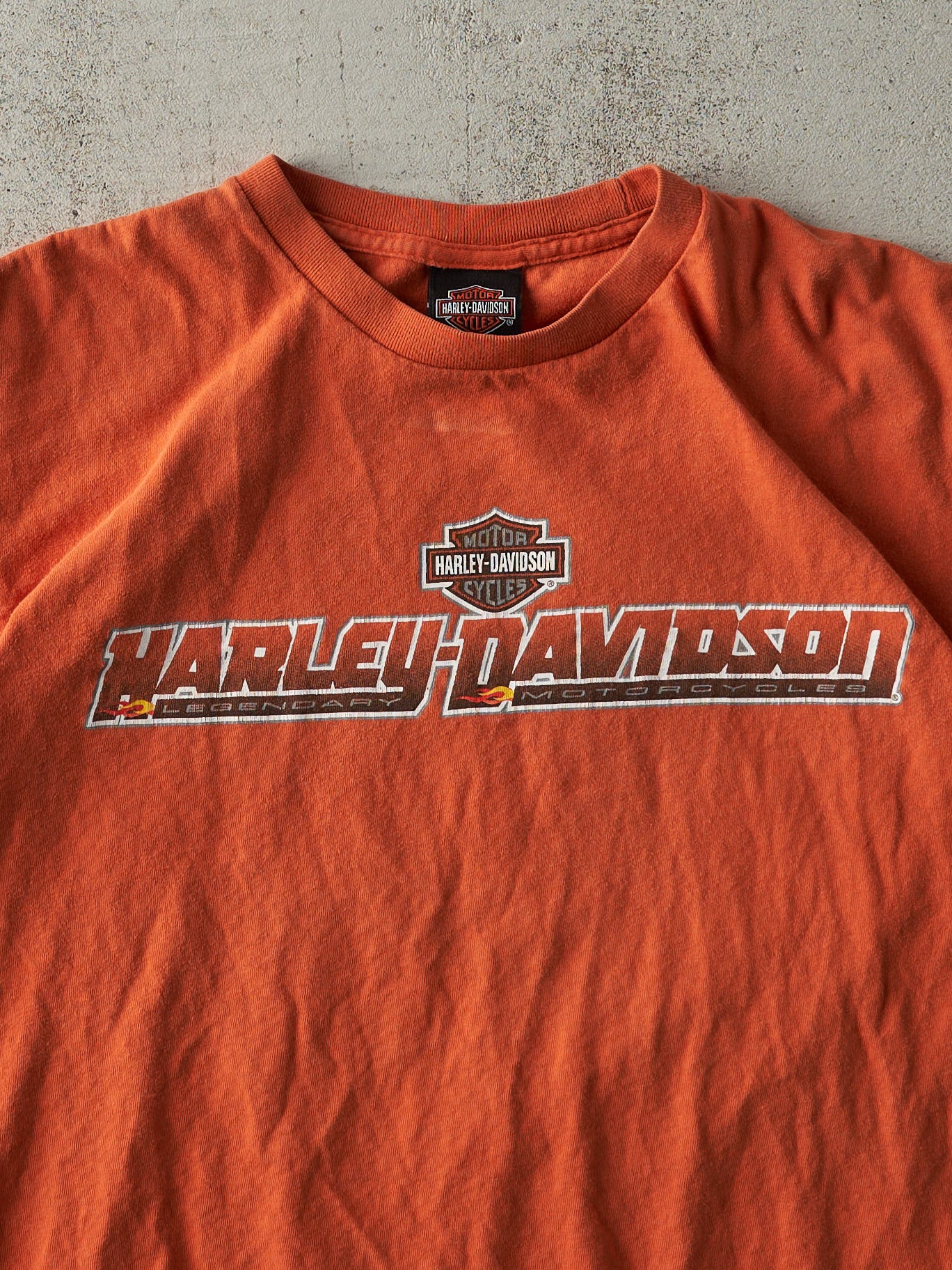 14' Orange Orlando Florida Harley Davidson Tee (M) - Image 3