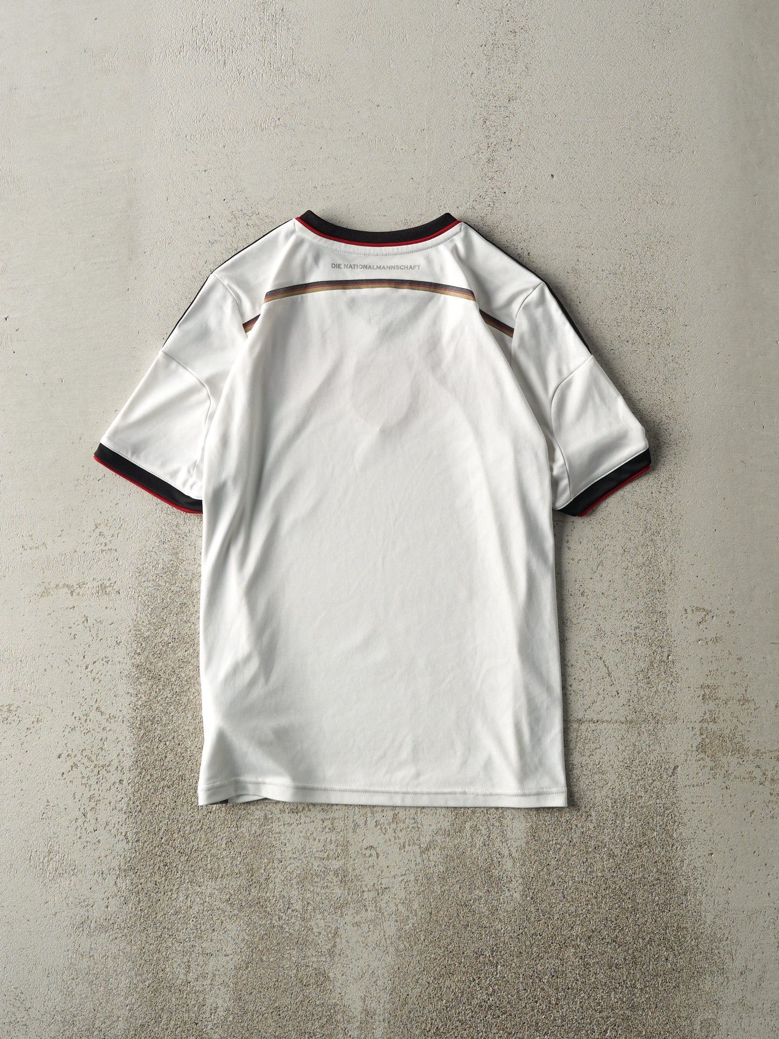 14' White Germany Fifa Adidas Soccer Jersey (S) - Image 2