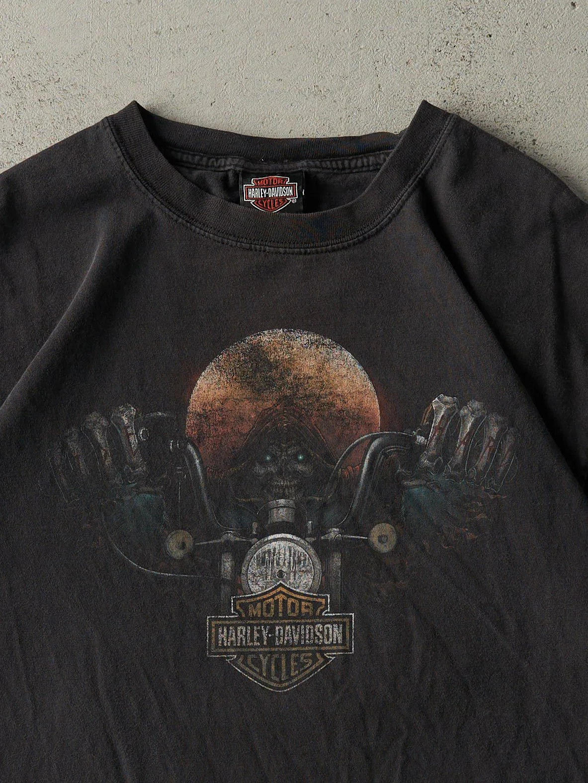 16' Black Peterborough Ontario Harley Davidson Tee (M) - Image 3