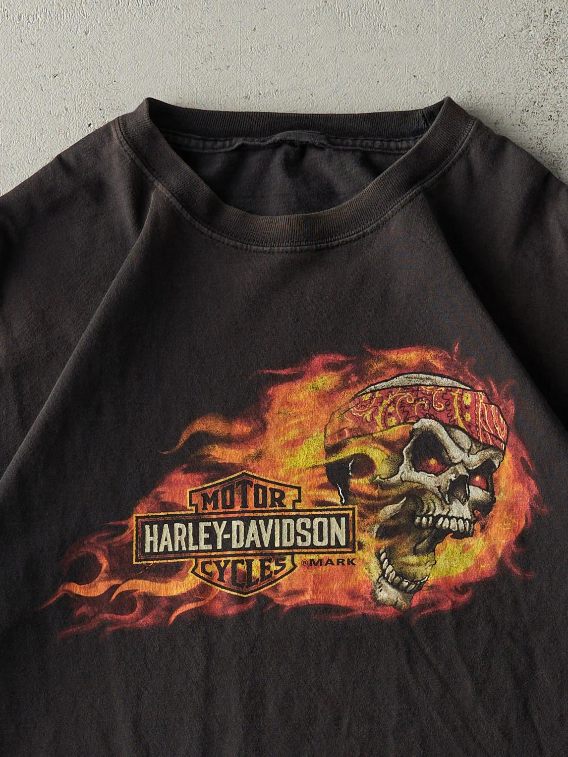 17' Black Windsor Ontario Harley Davidson Tee (L) - Image 3