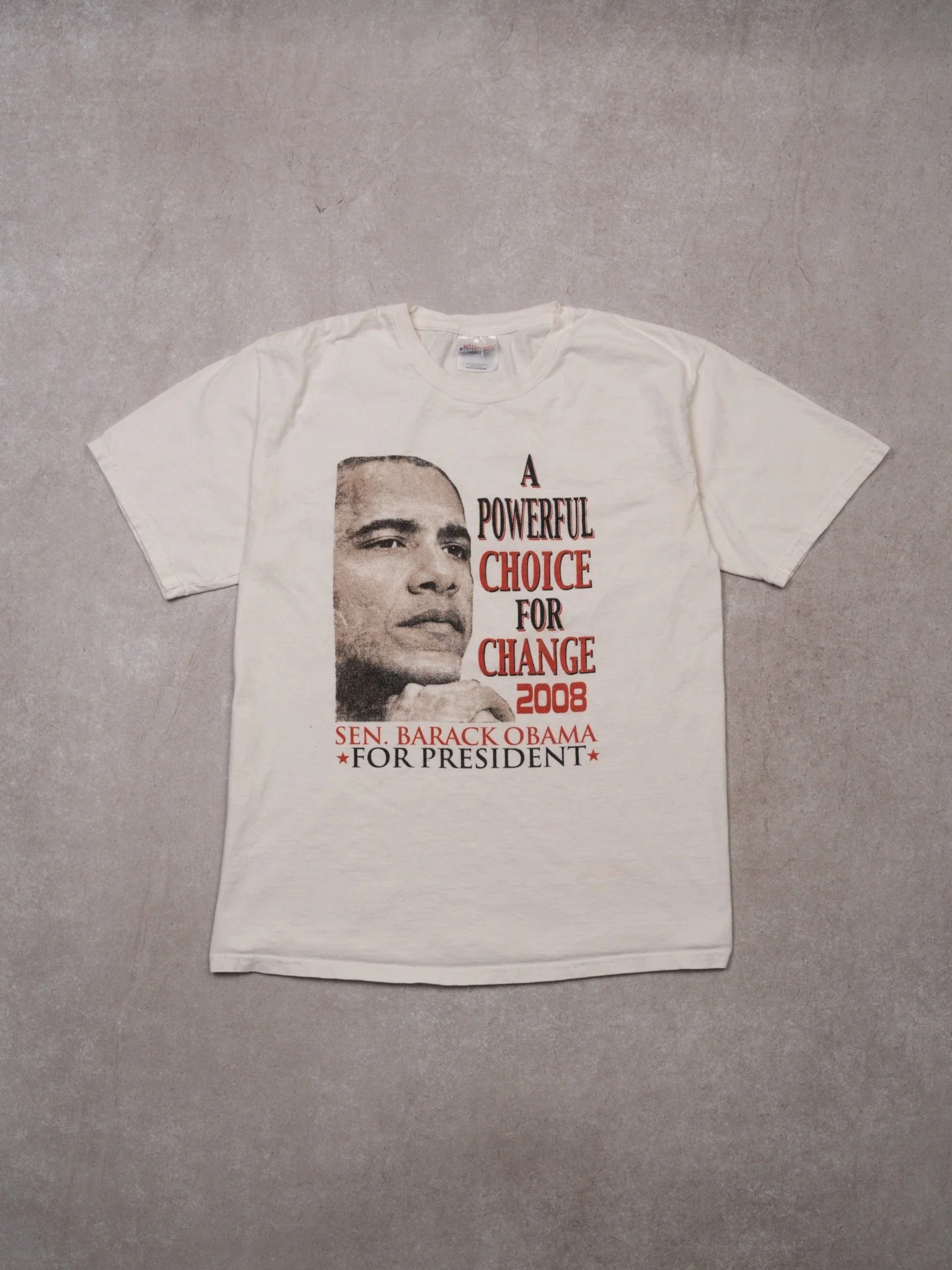 2008 Powerful Choice Barack Obama For President Tee (S)