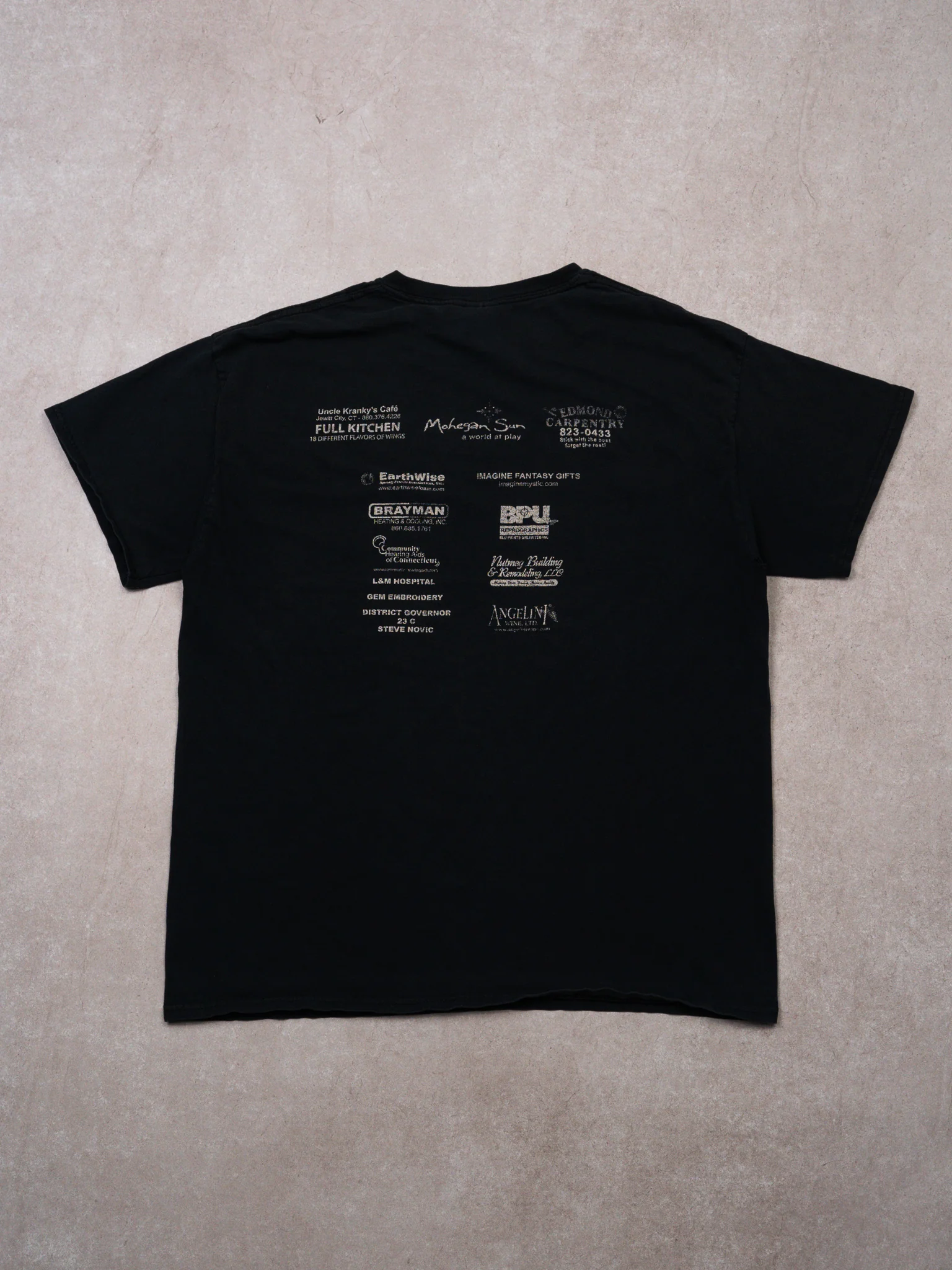 2000's Black Montville Run + Rally Ride Tee (M) - Image 3