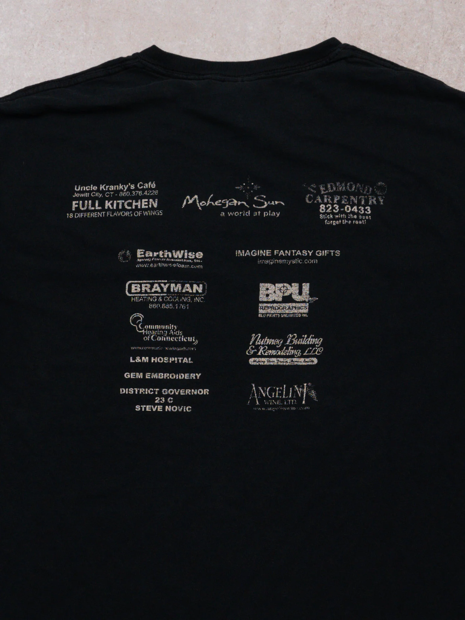 2000's Black Montville Run + Rally Ride Tee (M) - Image 4