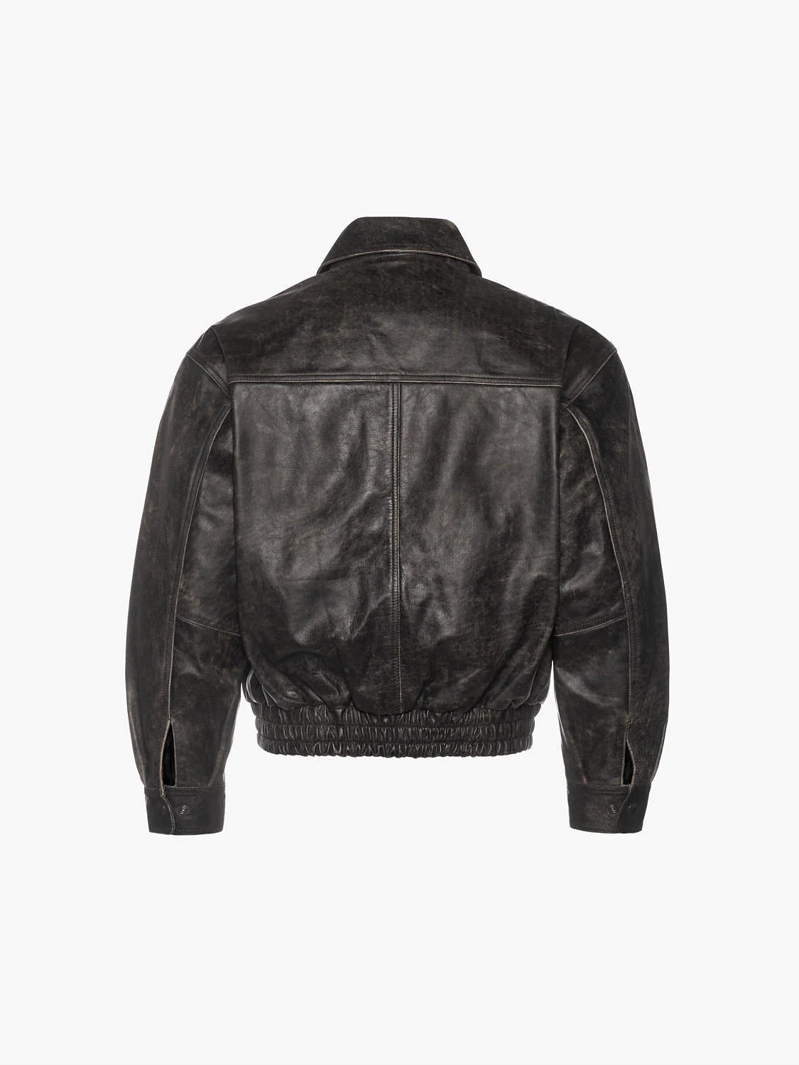 The Aviator Jacket - Jet Black - Image 13