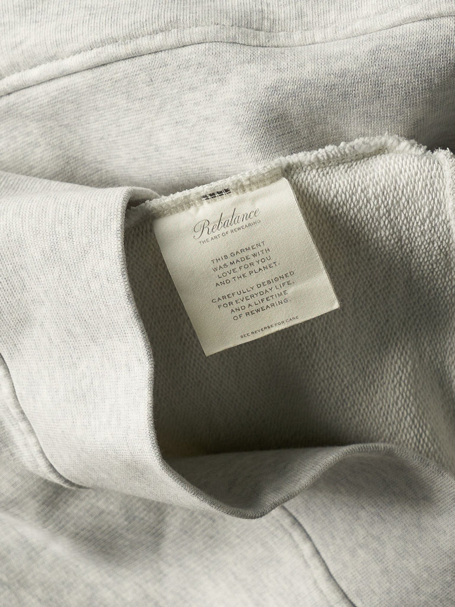 Everyday Boxy Hoodie – Heather Grey - Image 8