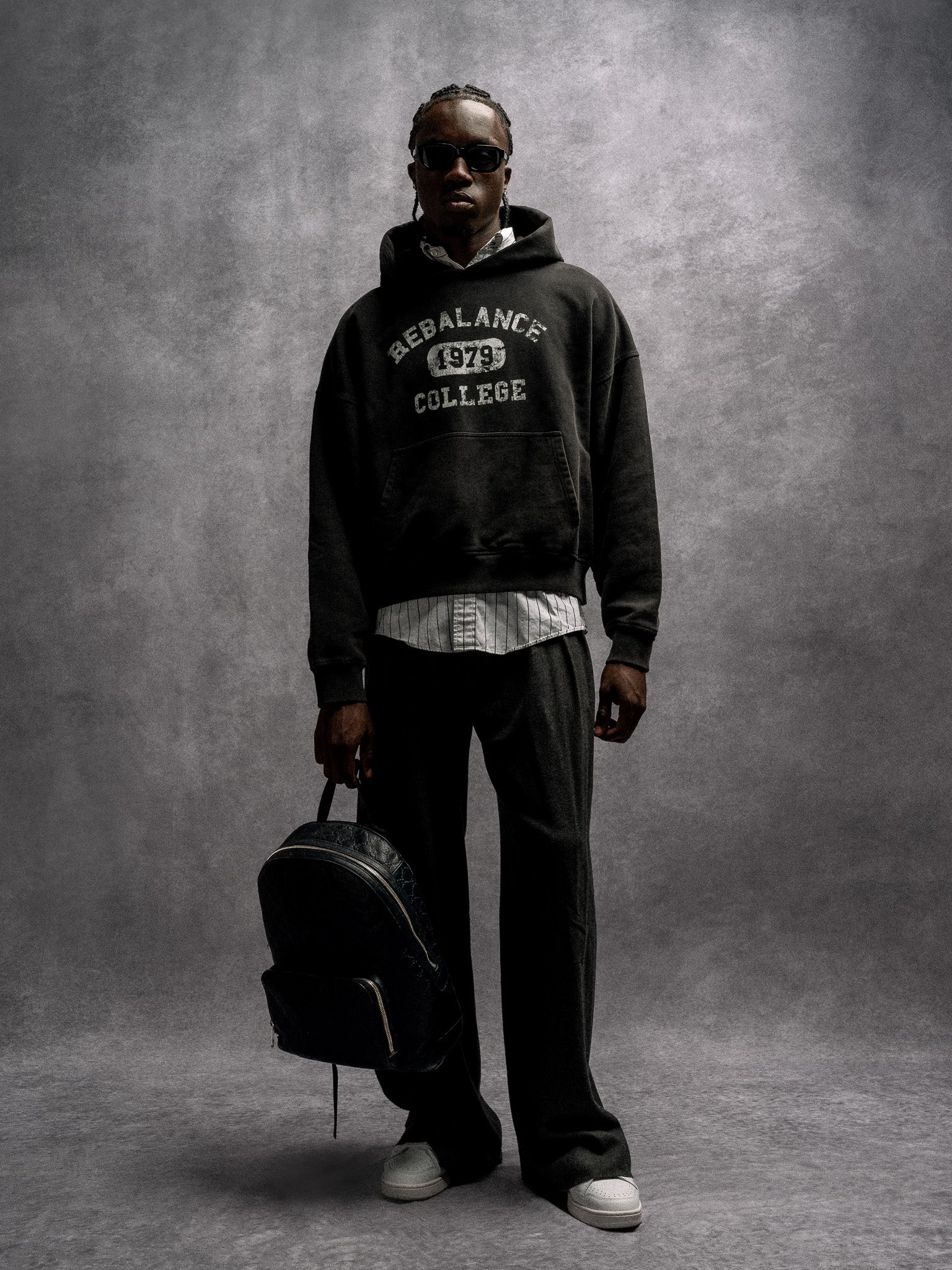 Homecoming College Hoodie - Jet Black - Image 2