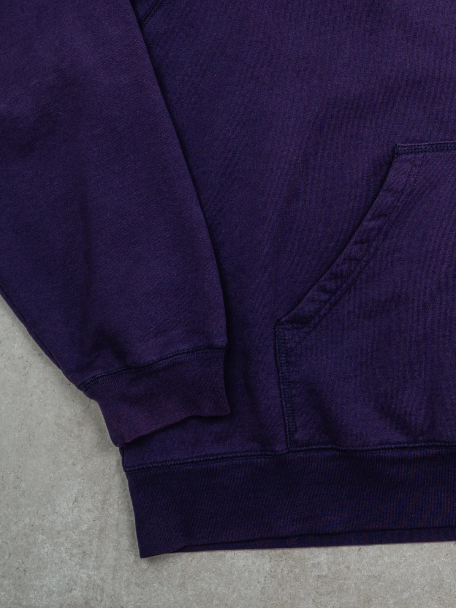 Purple LA Lakers Patch Hoodie (XXL) - Image 3