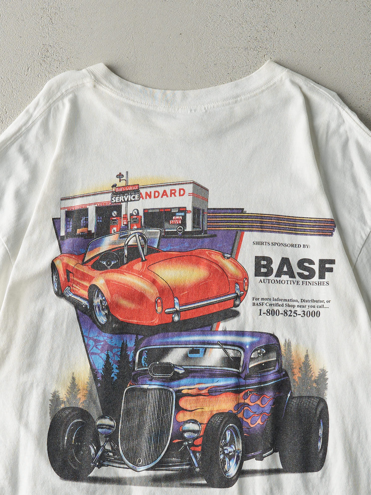 Vintage 00' White Car Show Extraodinaire Tee (XL) - Image 4
