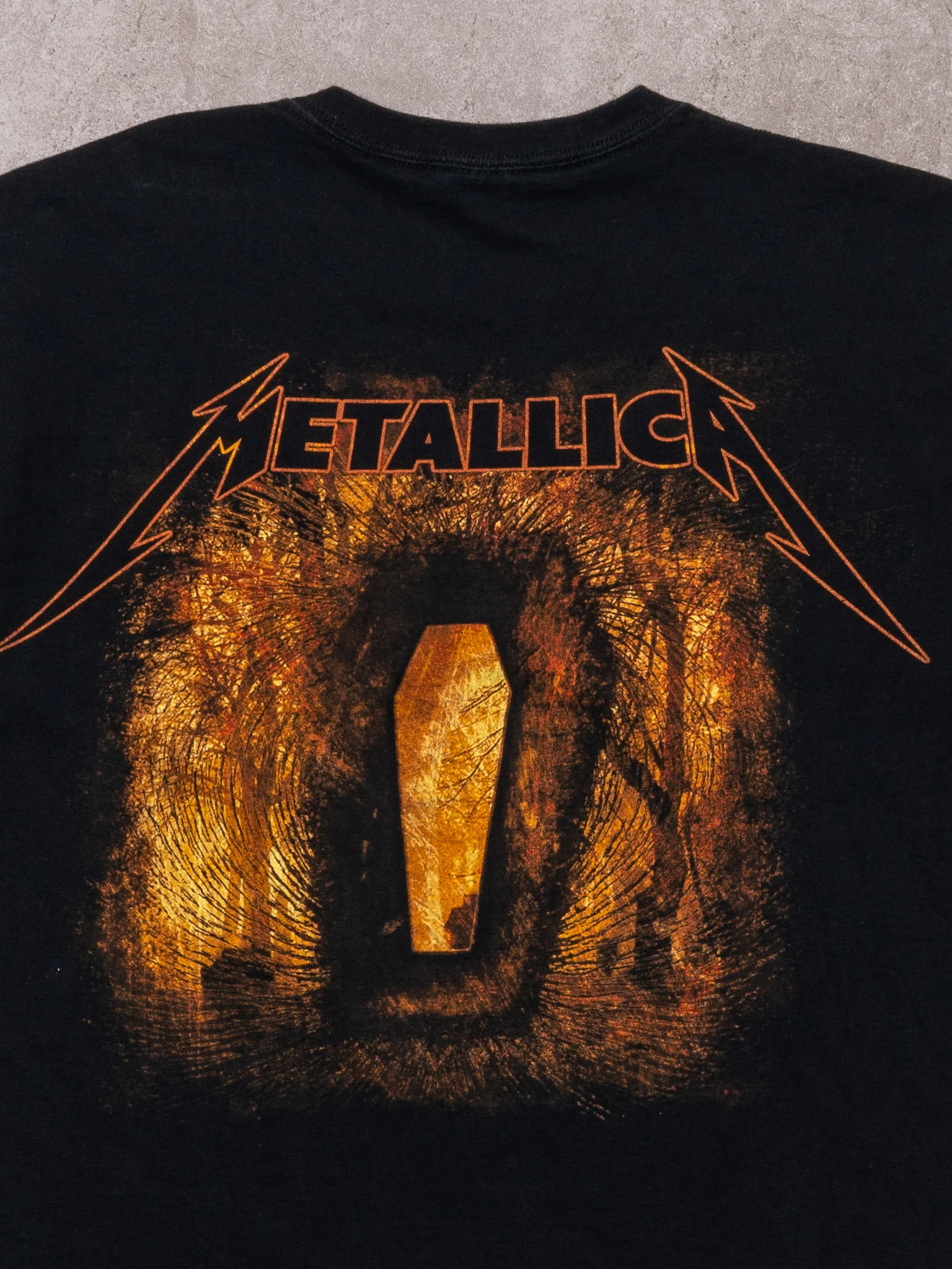 Vintage 00s Black Metallica Death Magnetic Tee (S) - Image 4