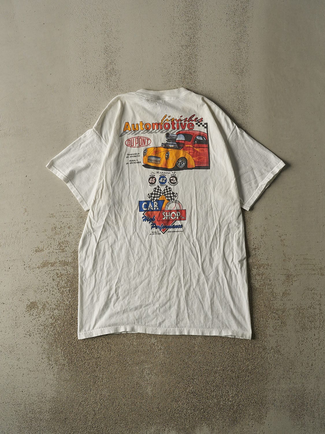 Vintage 01' White Midas Vintage Rods Tee (XL/XXL) - Image 2