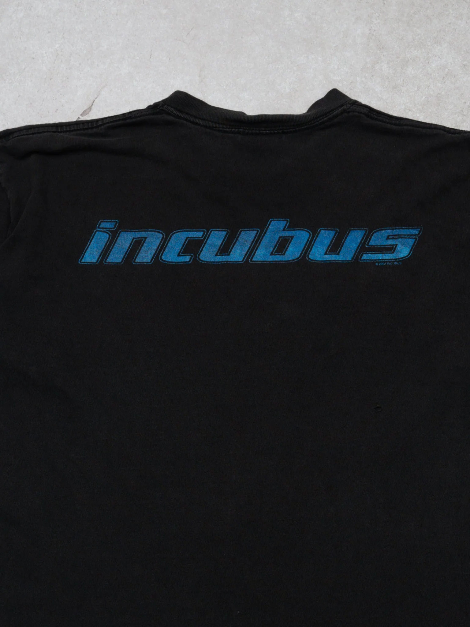 Vintage '02 Rugged Authentic Black Incubus Tee (S/M) - Image 3