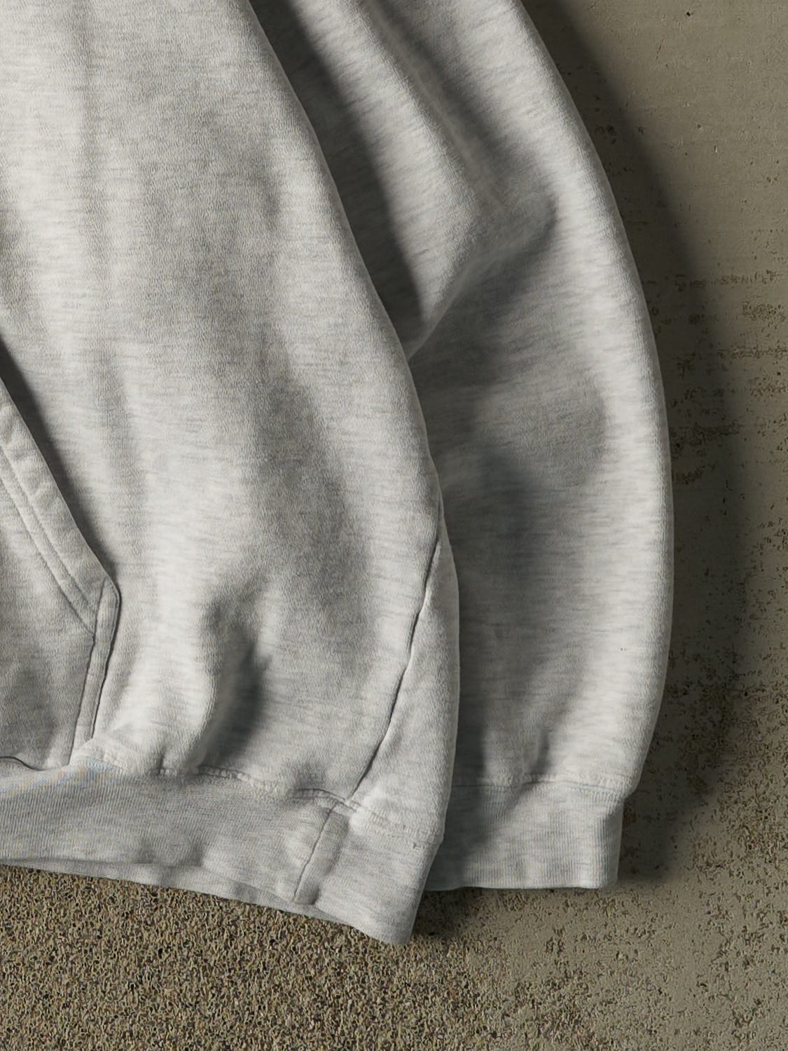 Vintage 03' Heather Grey Coors Light Super Bowl XXXVII Hoodie (L/XL) - Image 4
