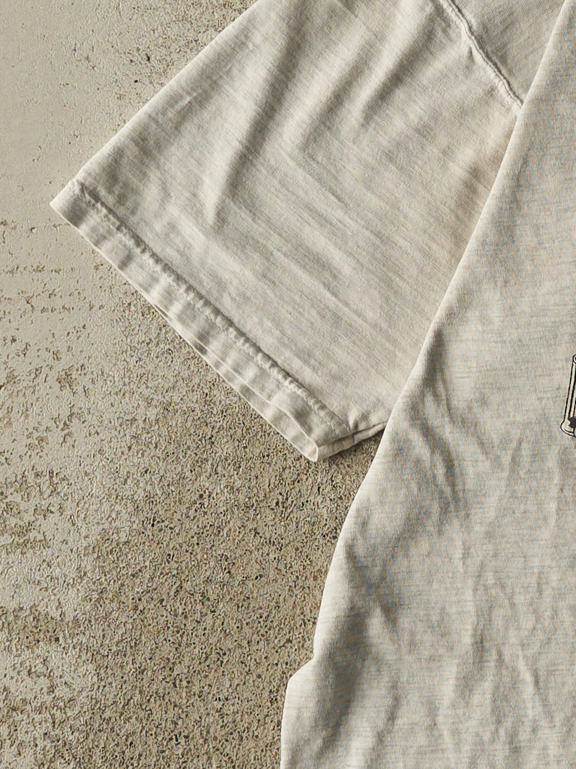 Vintage 03' Heather Grey Super Bowl XXXVII Tee (XL) - Image 4