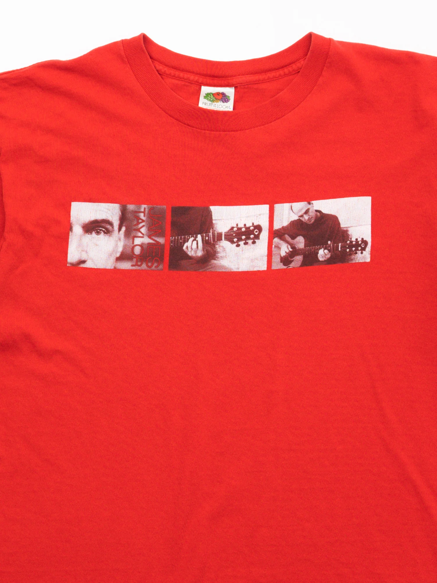 Vintage '03 Red James Taylor Tour Tee (M) - Image 2