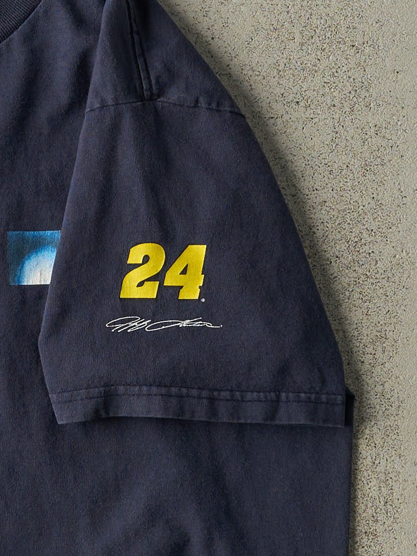 Vintage 04' Navy Blue Jeff Gordon Nascar Racing Tee (M) - Image 4