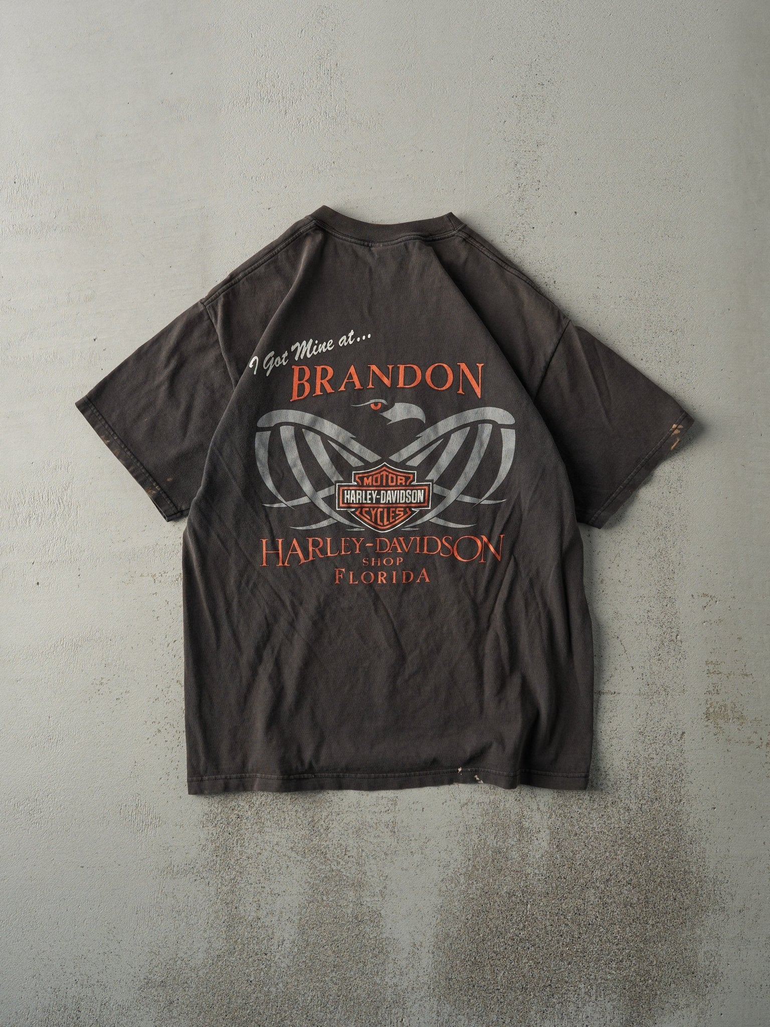 Vintage 05' Black Florida Harley Davidson Tee (M) - Image 2