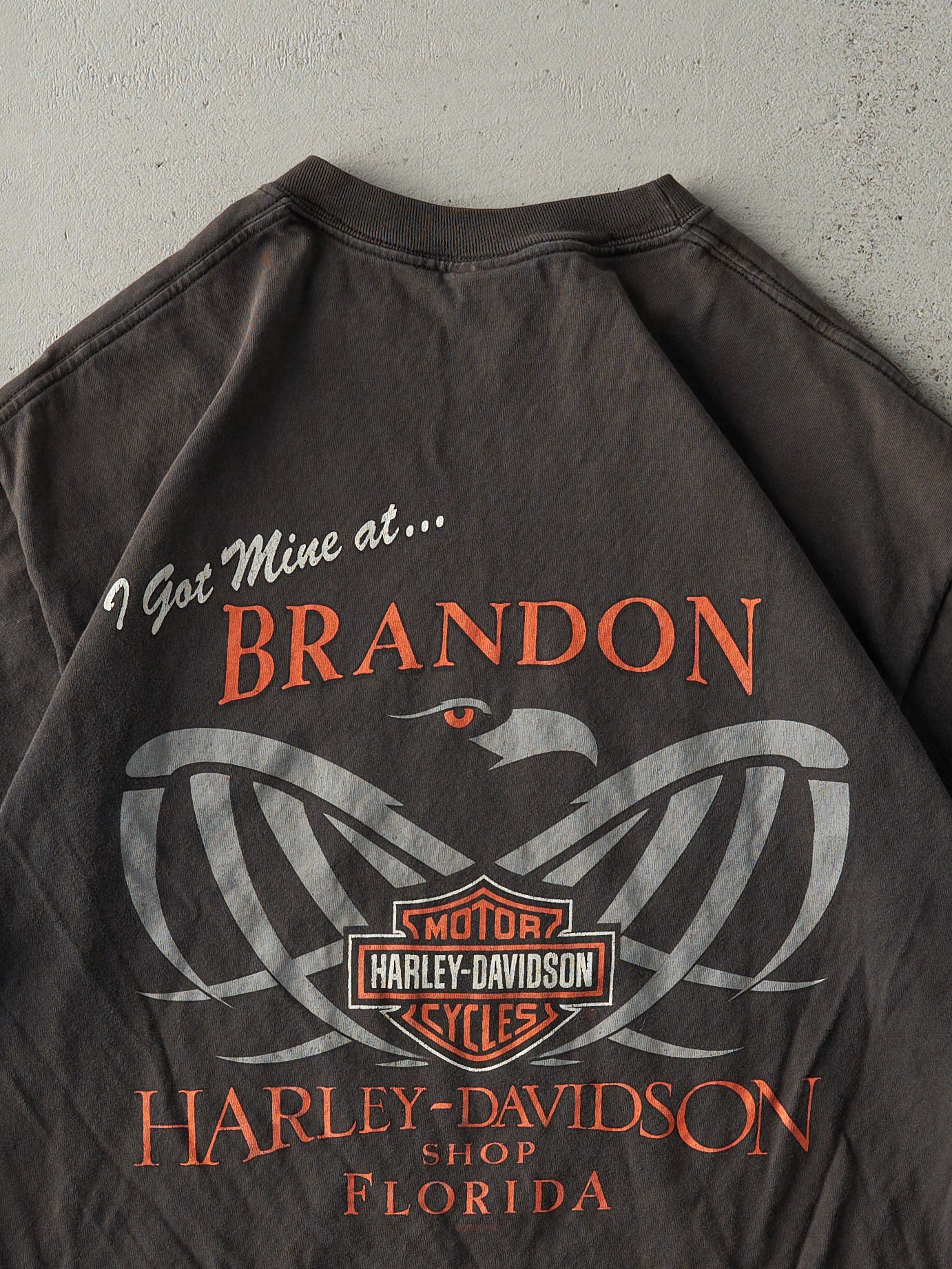 Vintage 05' Black Florida Harley Davidson Tee (M) - Image 4