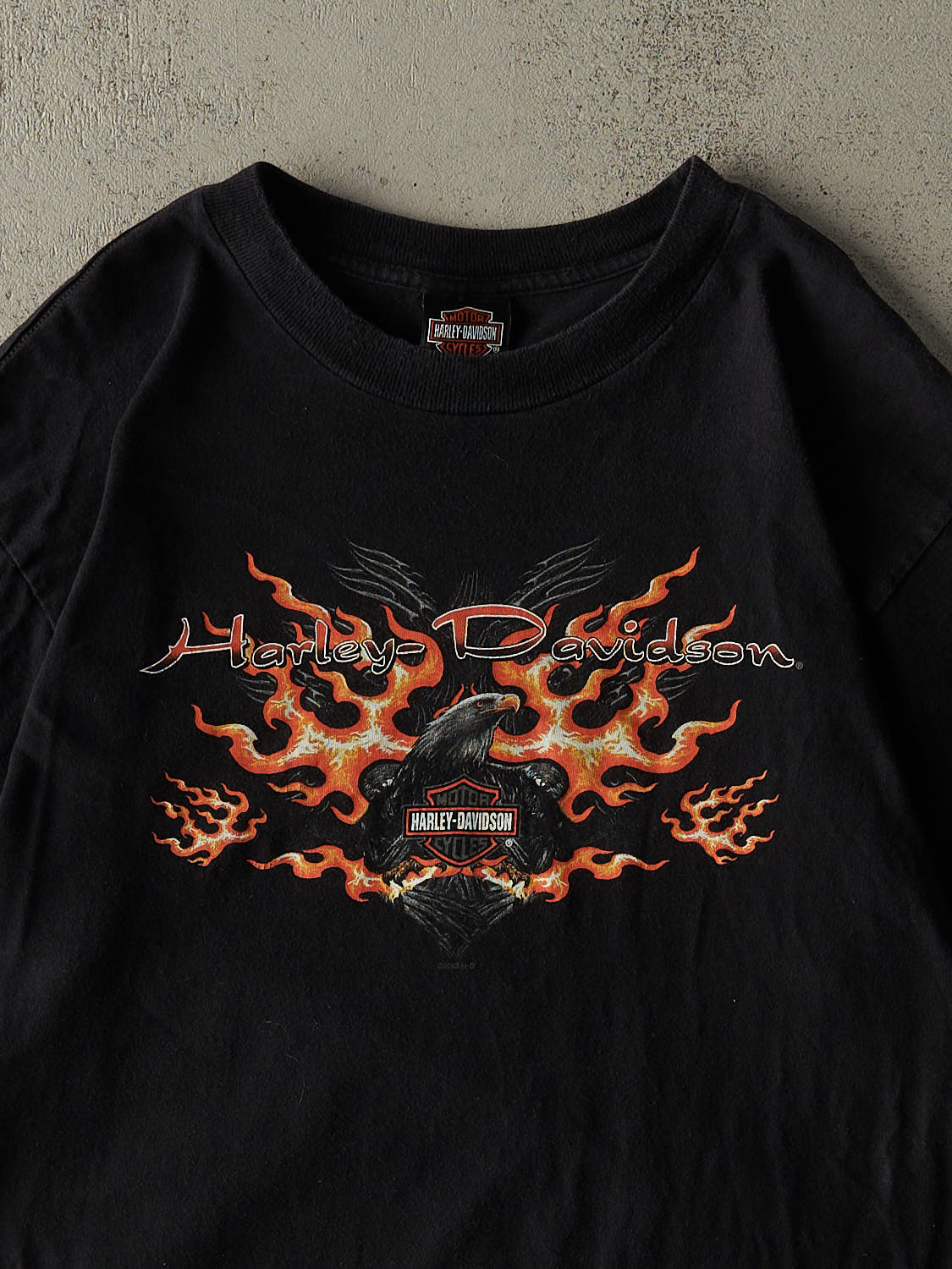 Vintage 05' Black Harley Davidson Bahamas Tee (L/XL) - Image 3