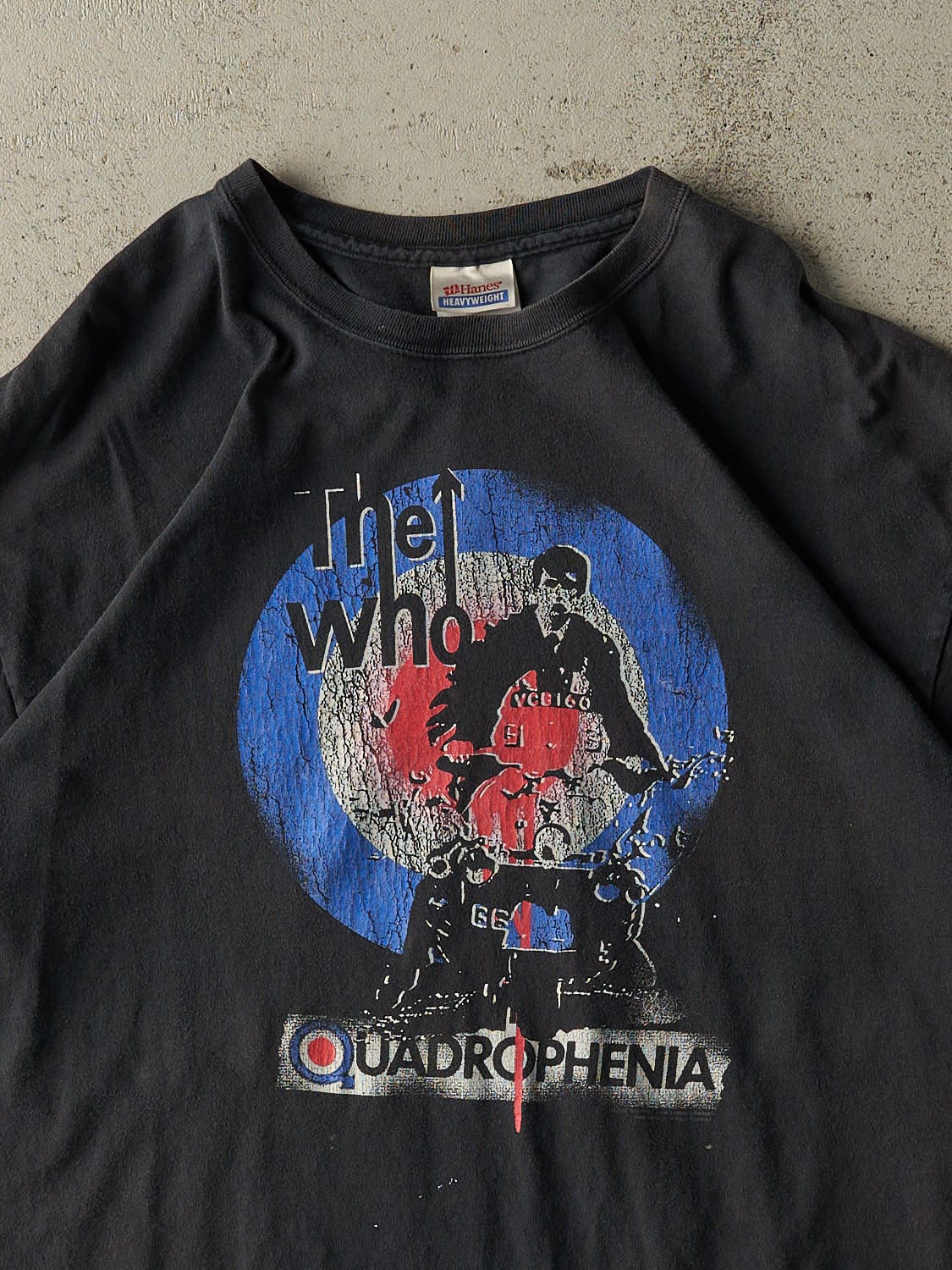 Vintage 05' Faded Black The Who "Quadrophenia" Tee (L/XL) - Image 2