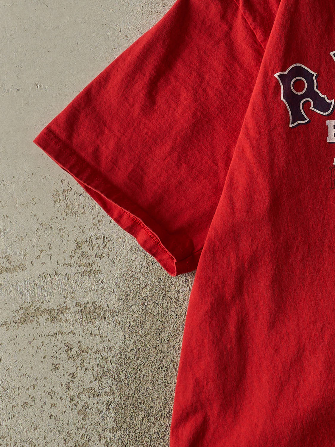 Vintage 05' Red Boston Red Sox Tee (M/L) - Image 3