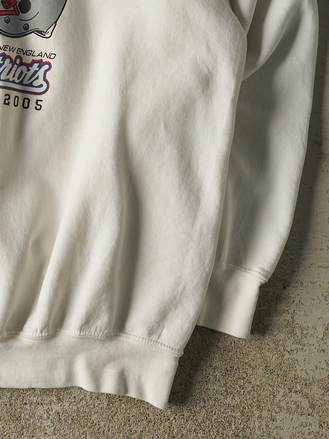 Vintage 05' White Super Bowl XXXIX Crewneck (XXL/XXXL) - Image 4