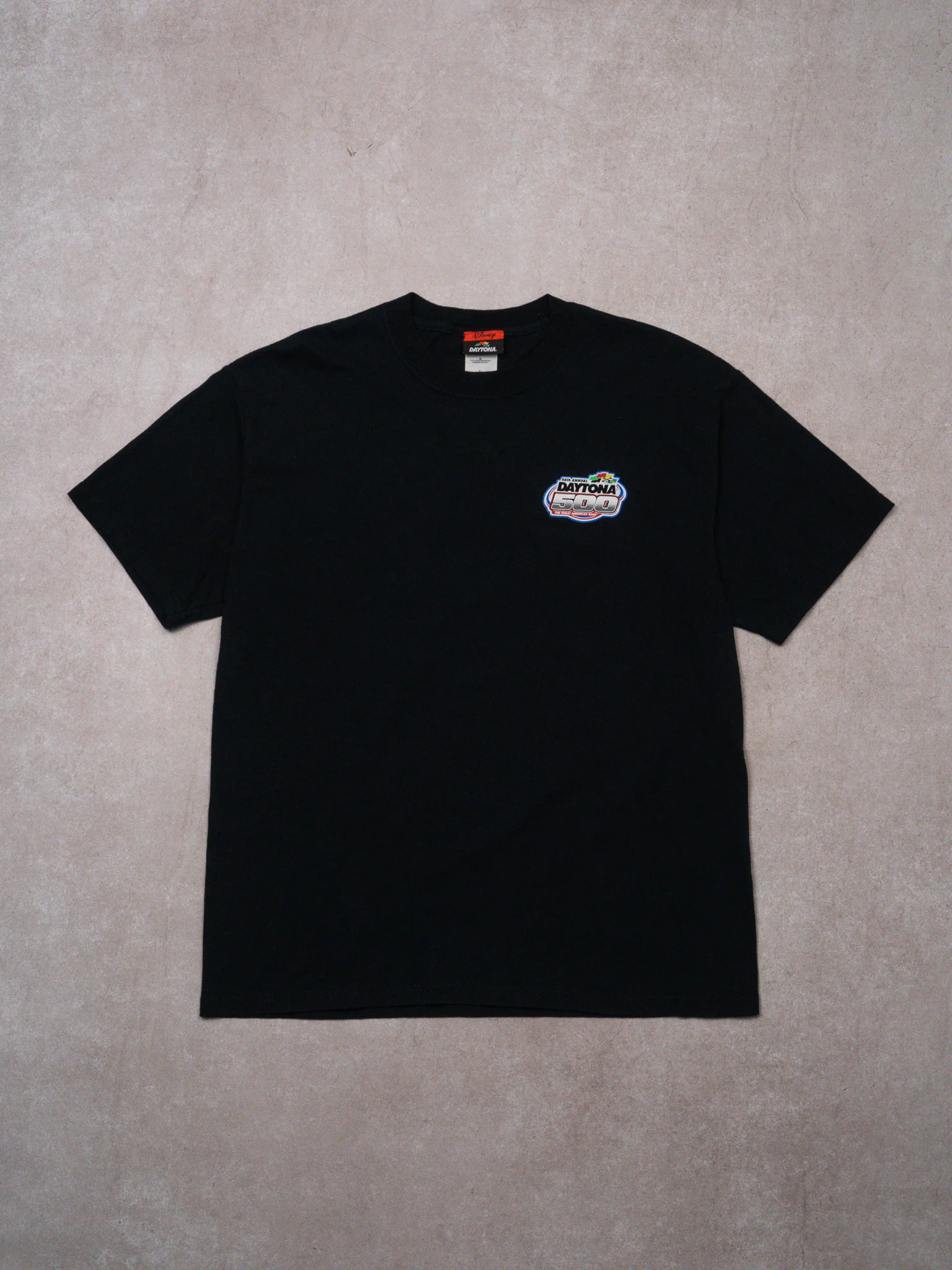 Vintage '06 Black Daytona 500 x Disney Tee (M) - Image 3