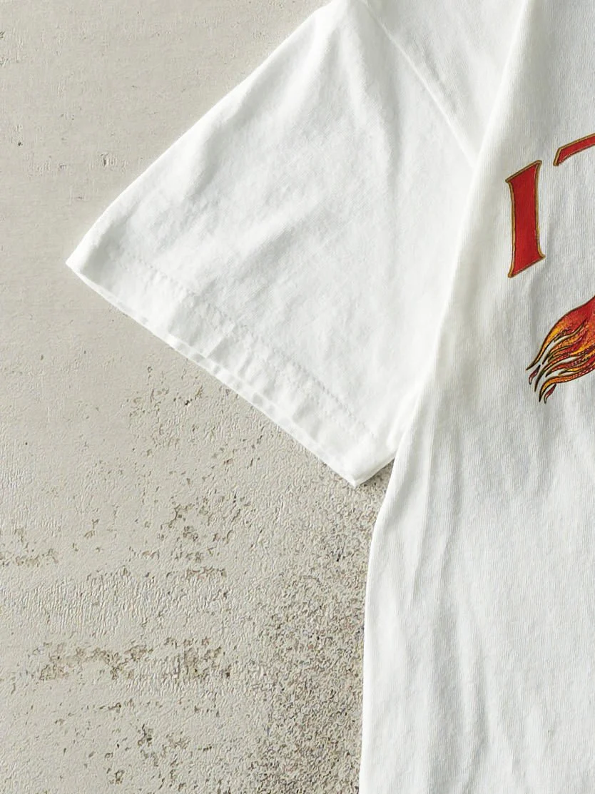 Vintage 06' White Italy World Cup Soccer Tee (XS/S) - Image 3