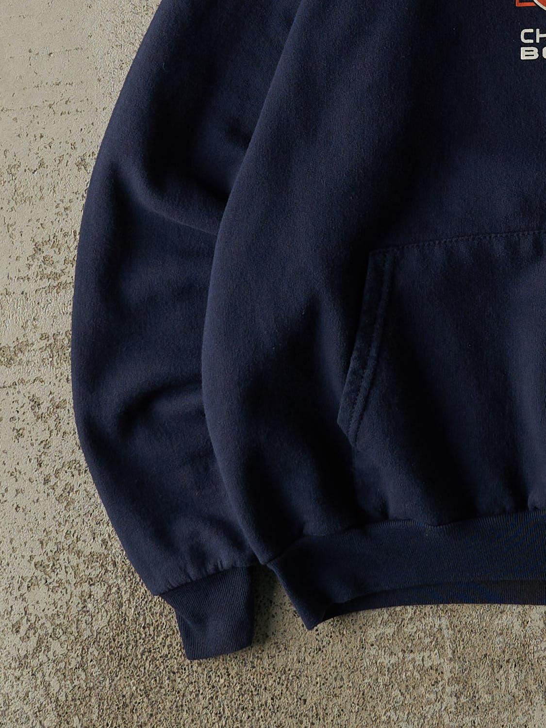 Vintage 07' Navy Blue Chicago Bears Superbowl XLI Hoodie (S/M) - Image 3