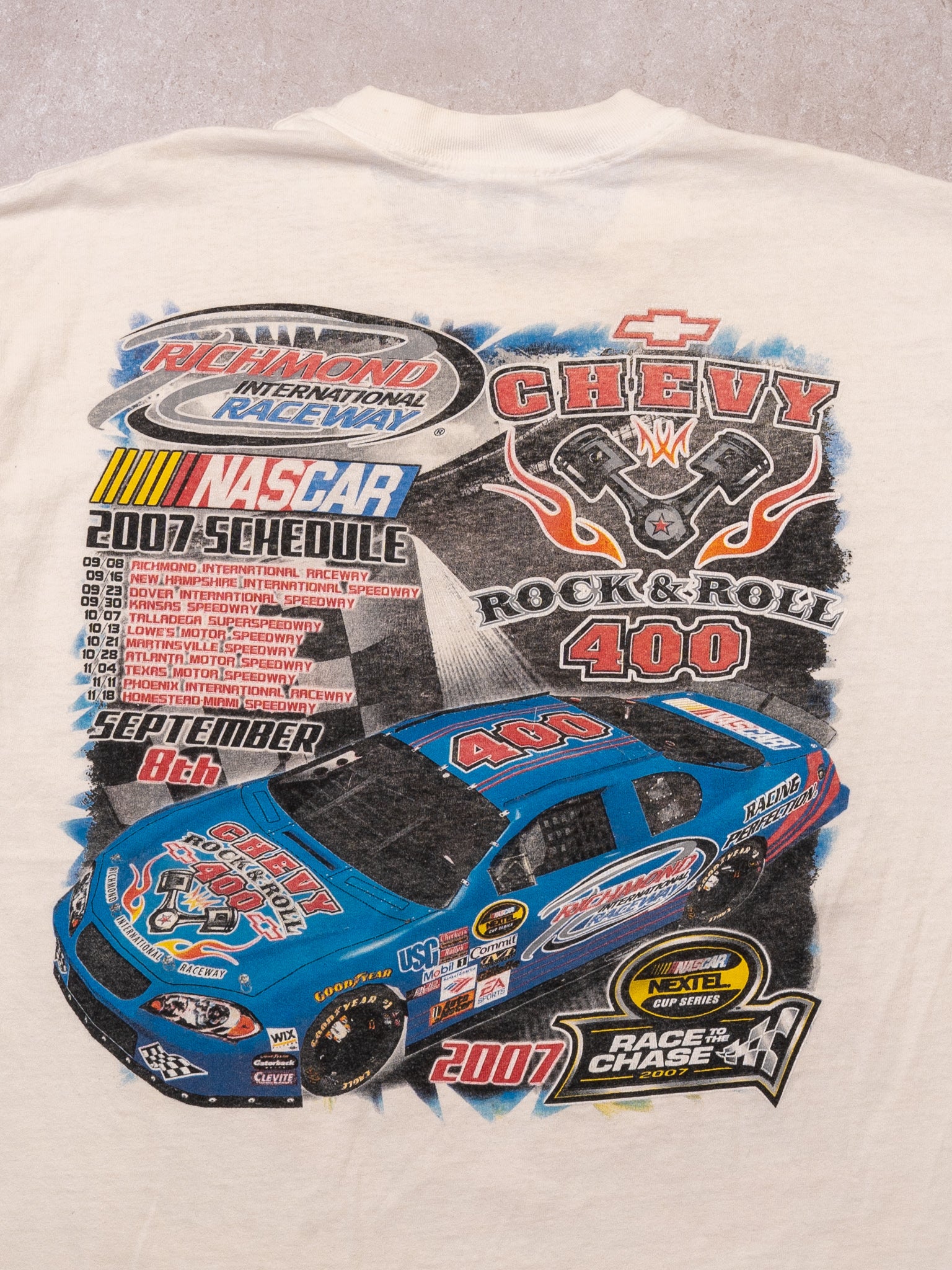 Vintage '07 Richmond International Raceway Chevy 400 Tee (L) - Image 4