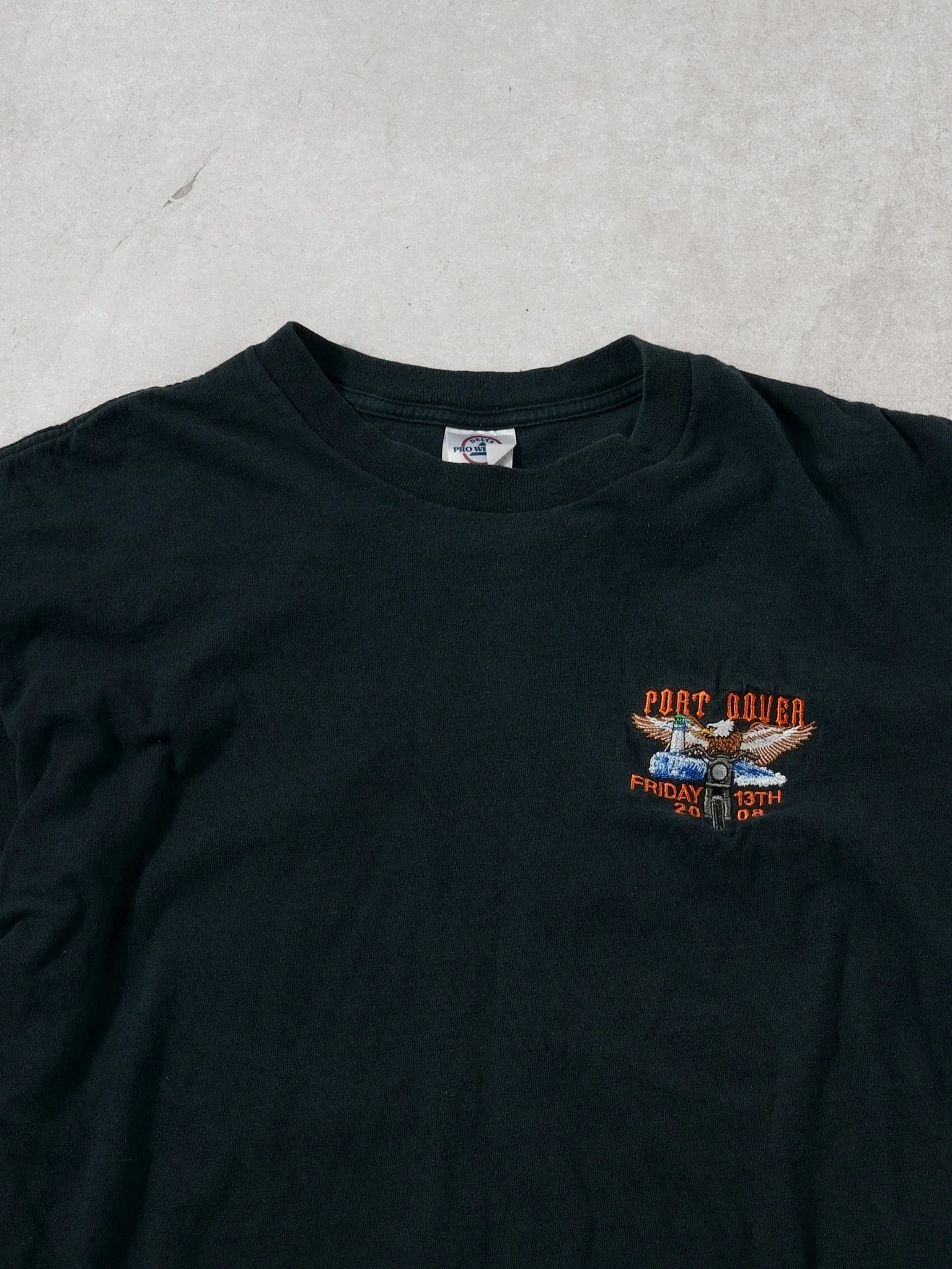 Vintage 08' Port Dover Friday 13th Graphic Tee (M) - Image 3