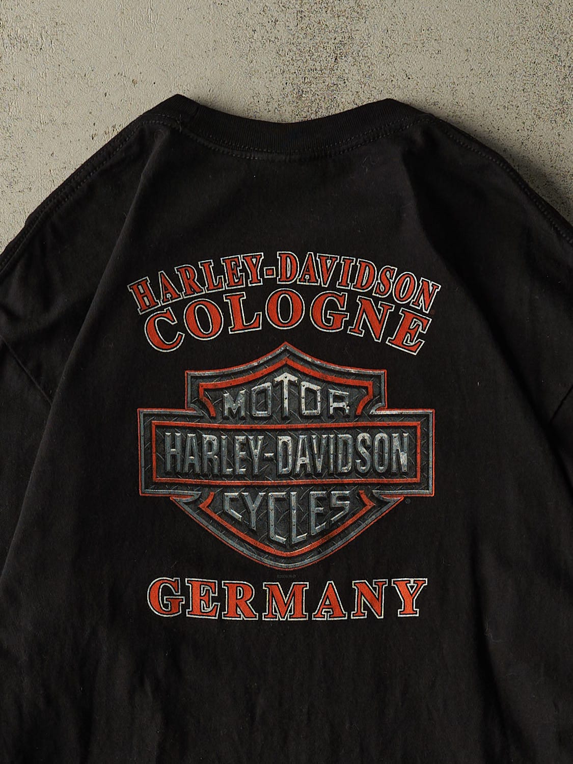 Vintage 09' Black Harley Davidson Germany Long Sleeve (L/XL) - Image 4