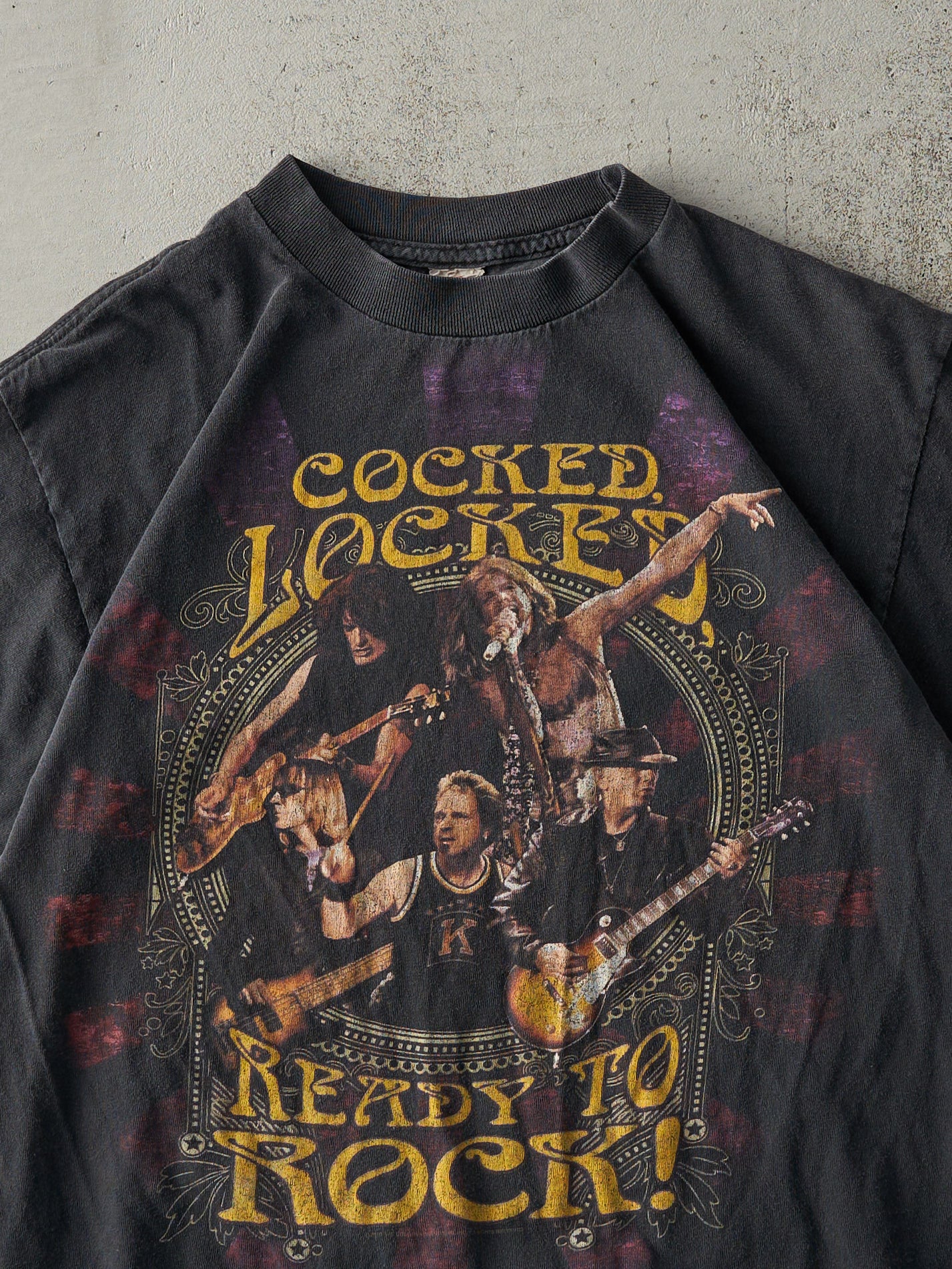 Vintage 10' Black Aerosmith Tour Tee (S) - Image 3