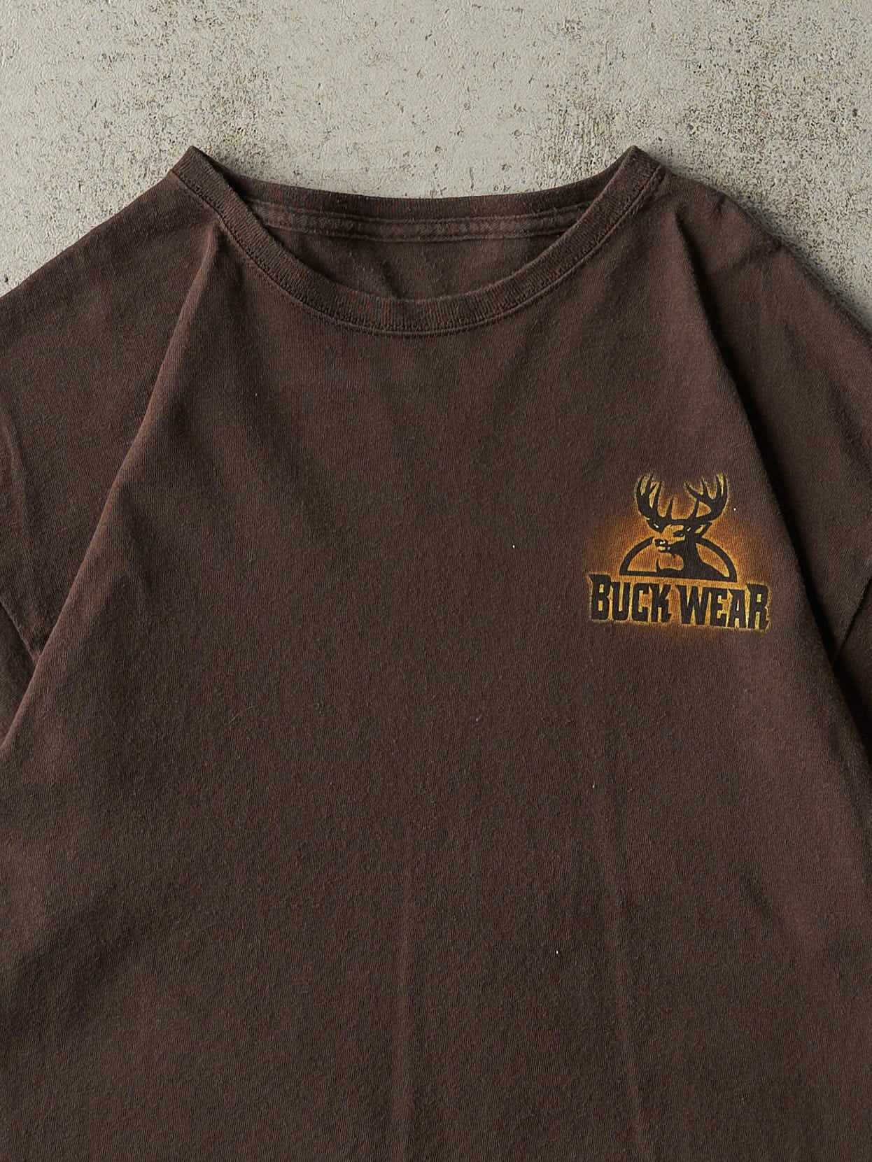 Vintage 11' Brown "I'd Hit That" Slogan Tee (M) - Image 3