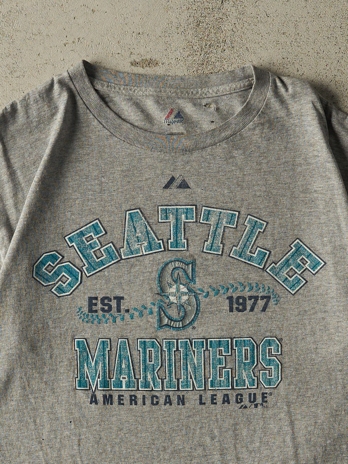 Vintage 11' Grey Seattle Mariners Tee (L) - Image 2