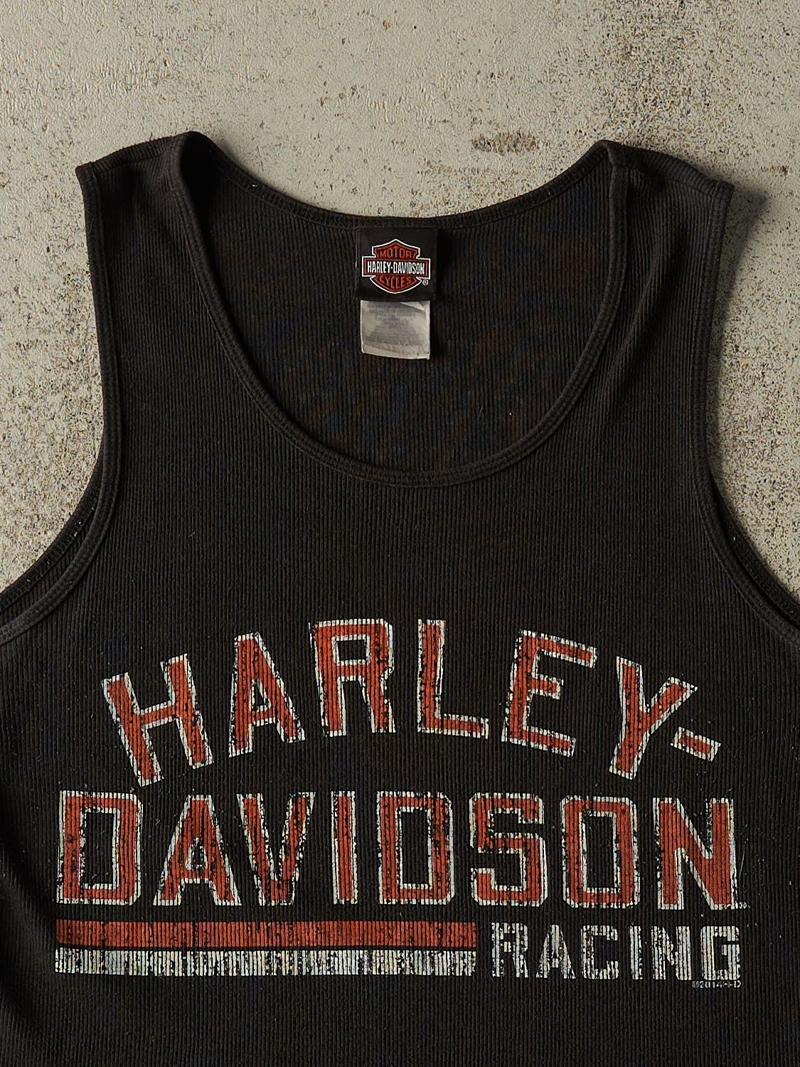 Vintage 14' Black Harley Davidson Florida Tank (M) - Image 3