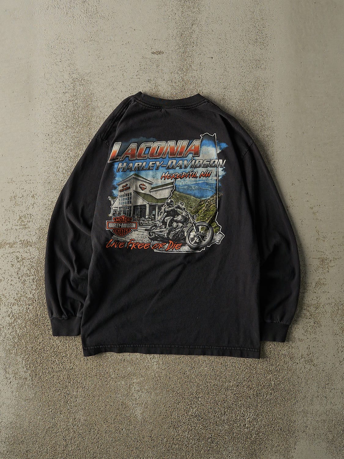 15' Black Harley Davidson Marideth NH Long Sleeve (S) - Image 2