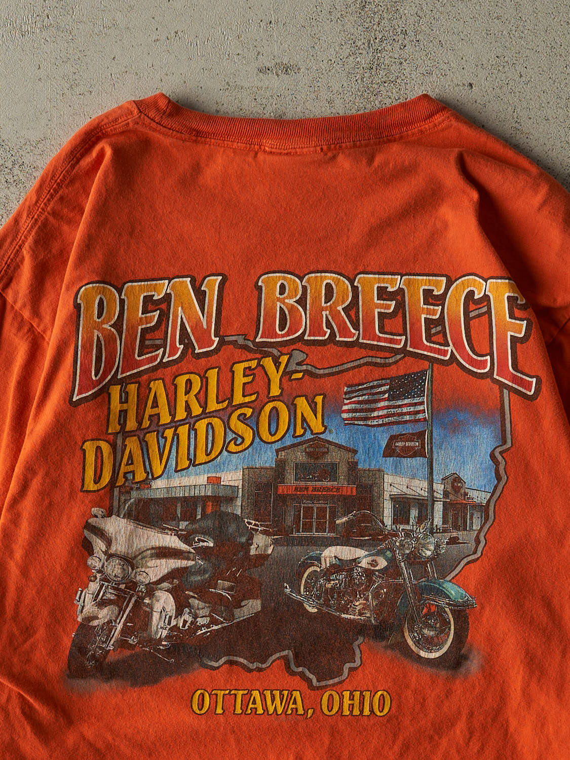 20' Orange Harley Davidson Ottawa OH Long Sleeve (M/L) - Image 4