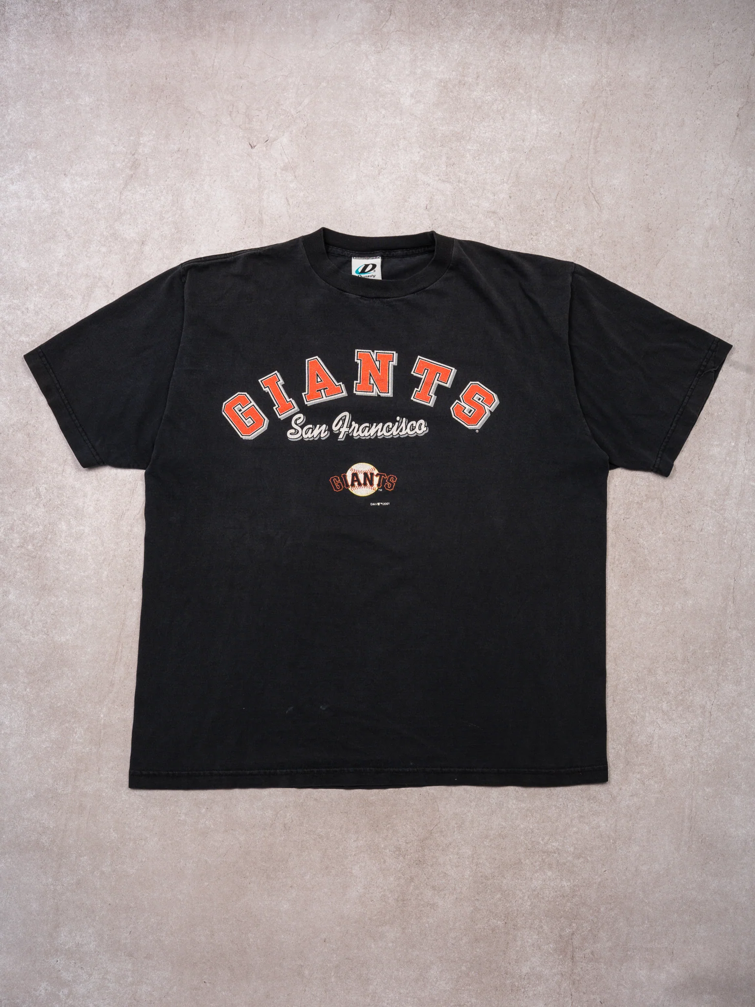 Vintage '01 Black San Francisco Giants Tee (L)