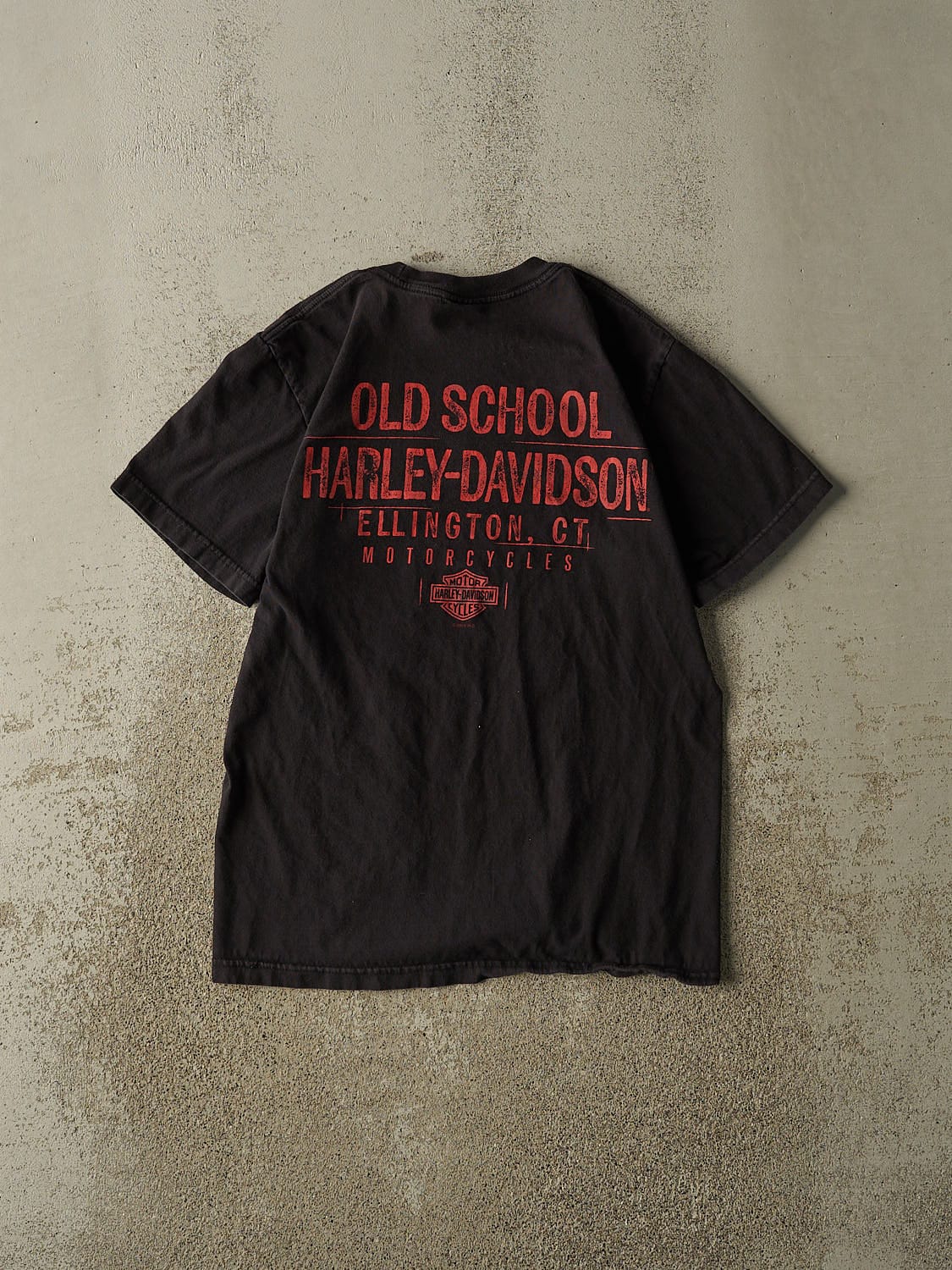 22' Black Harley Davidson Ellington CT Tee (S/M) - Image 2