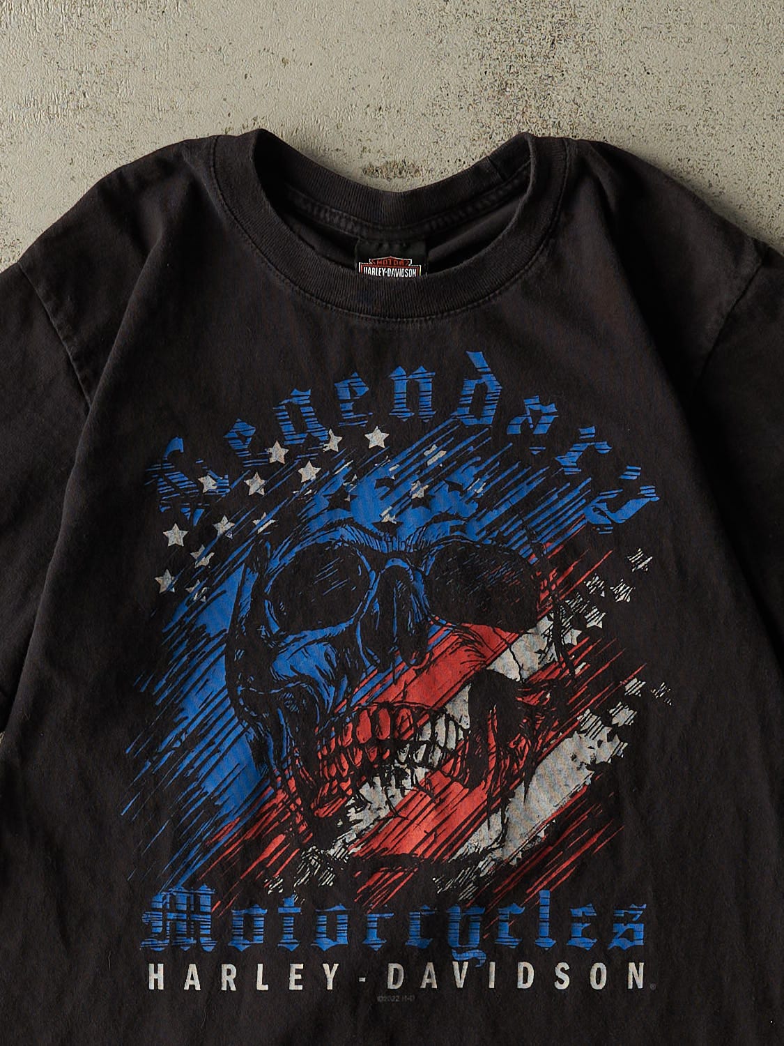 22' Black Harley Davidson Ellington CT Tee (S/M) - Image 3