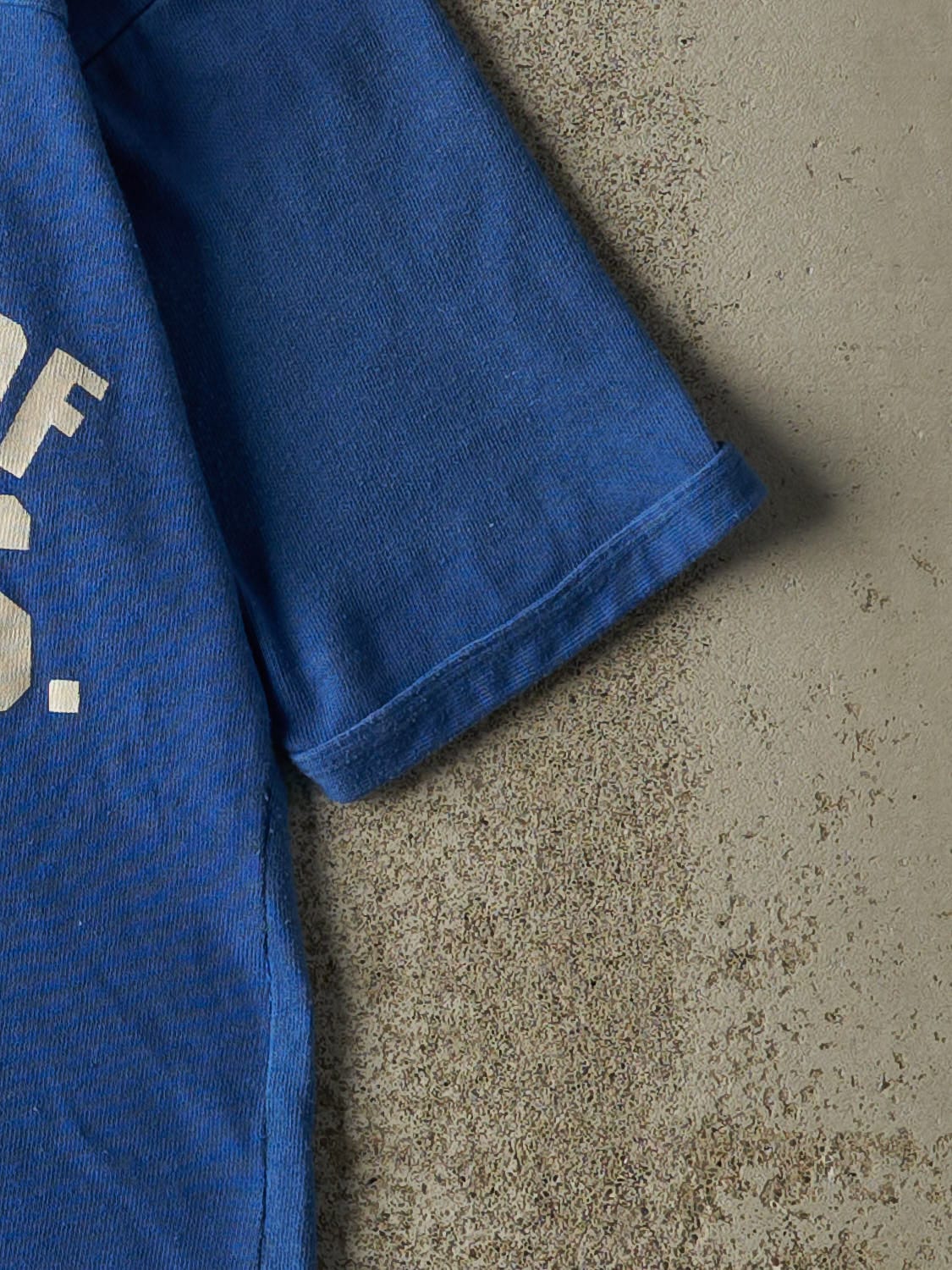 Vintage 70s Blue HPJ High School Tee (XXS) - Image 4
