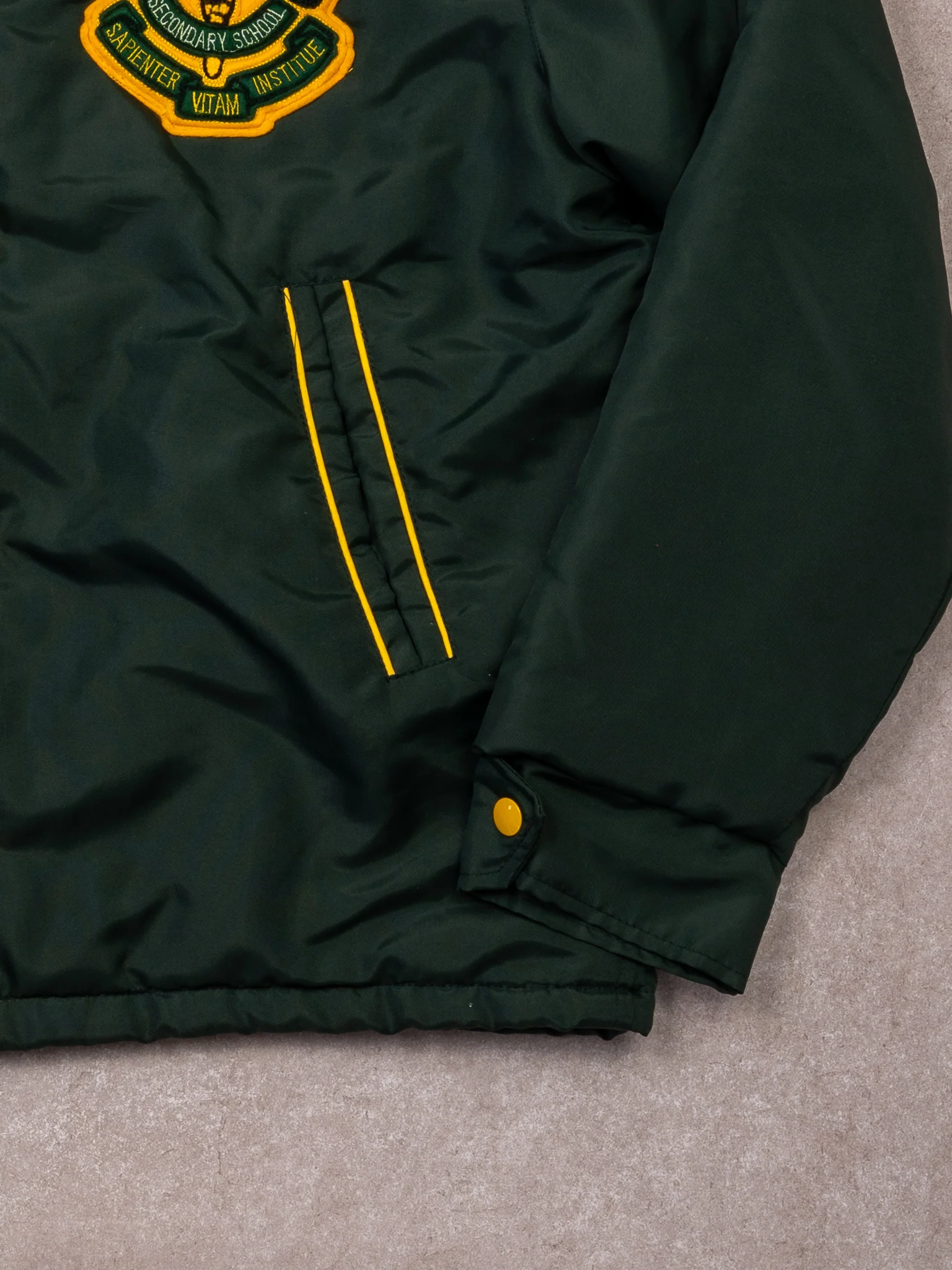 Vintage 70s Green J.S. Woodsworth SS Jacket (S/M) - Image 3