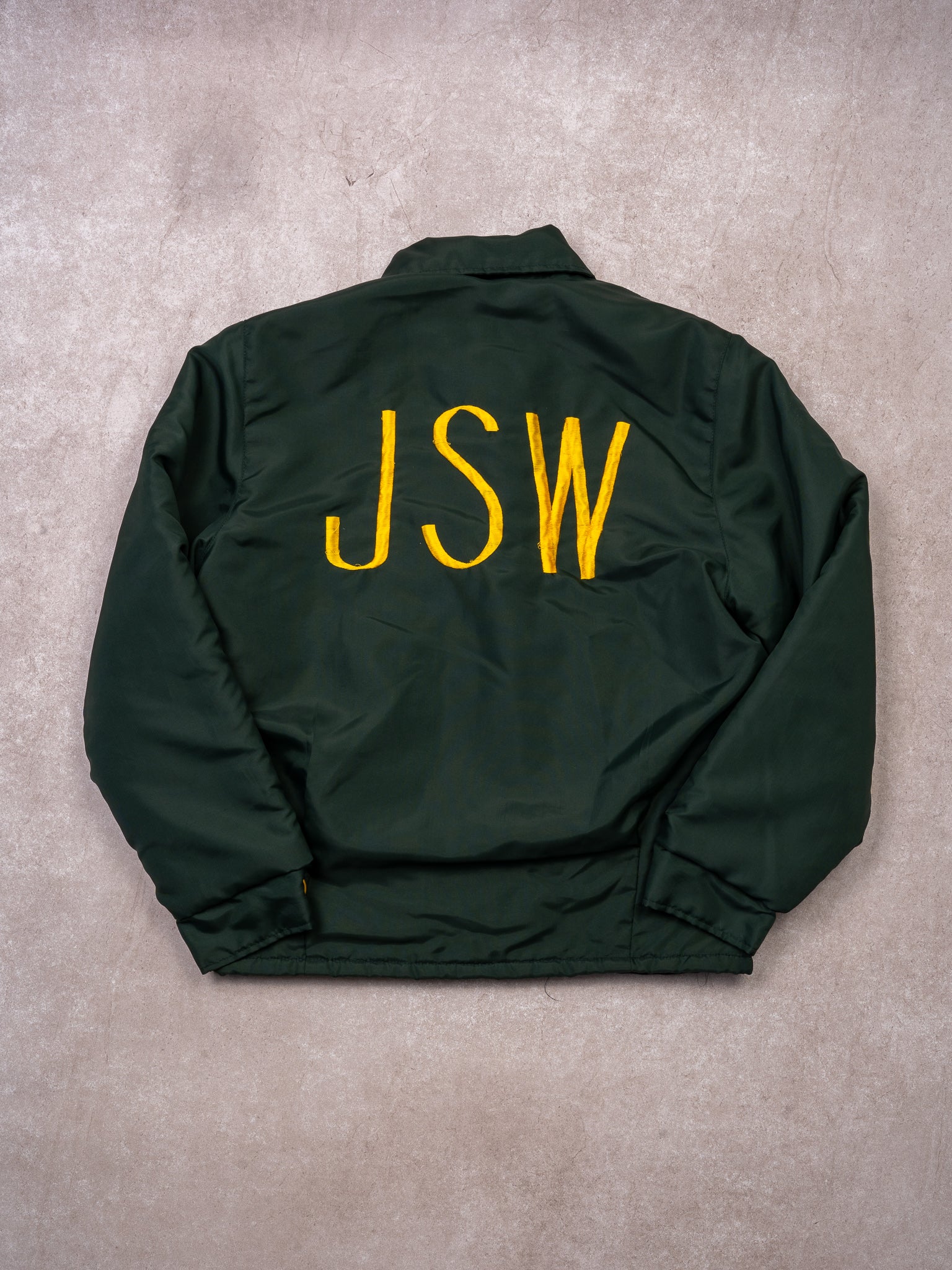 Vintage 70s Green J.S. Woodsworth SS Jacket (S/M) - Image 4