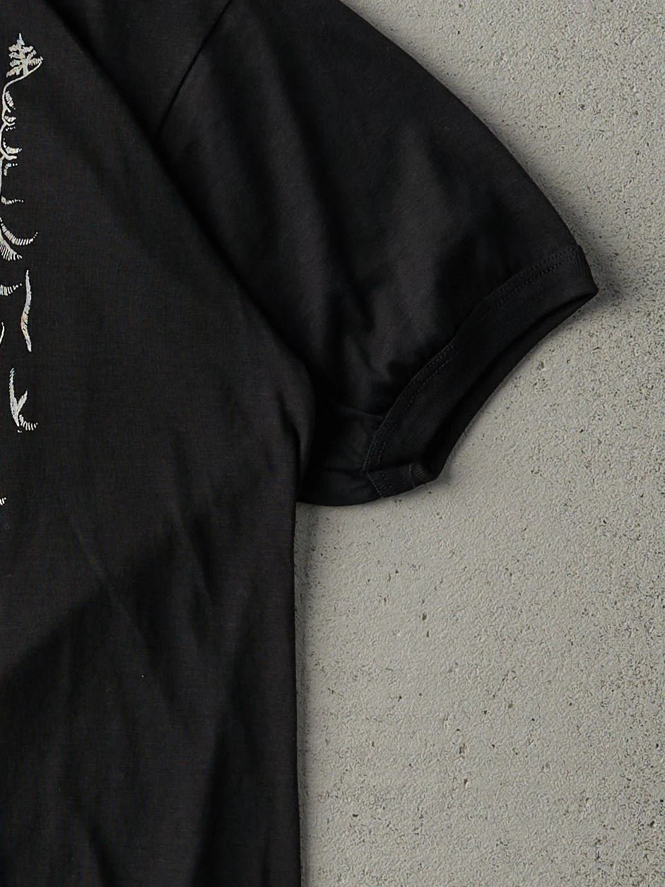 Vintage 80s Black Jasper Canada Ringer Tee (S) - Image 3