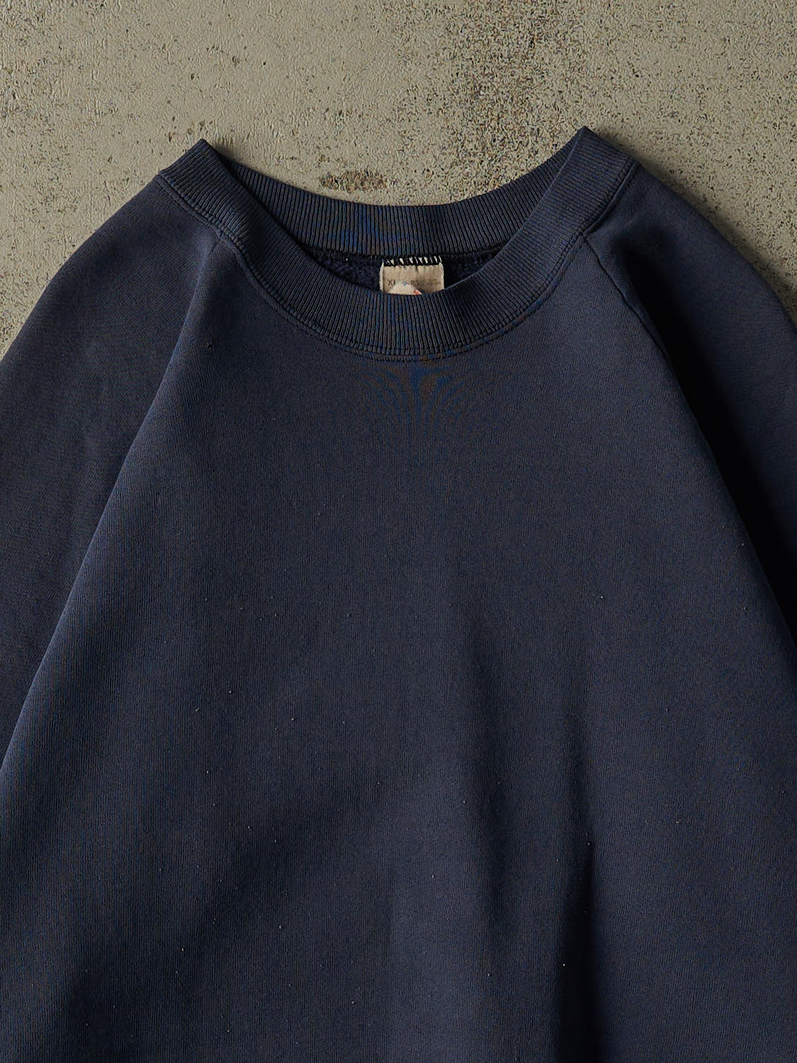Vintage 80s Blue Blank Crewneck (M/L) - Image 2
