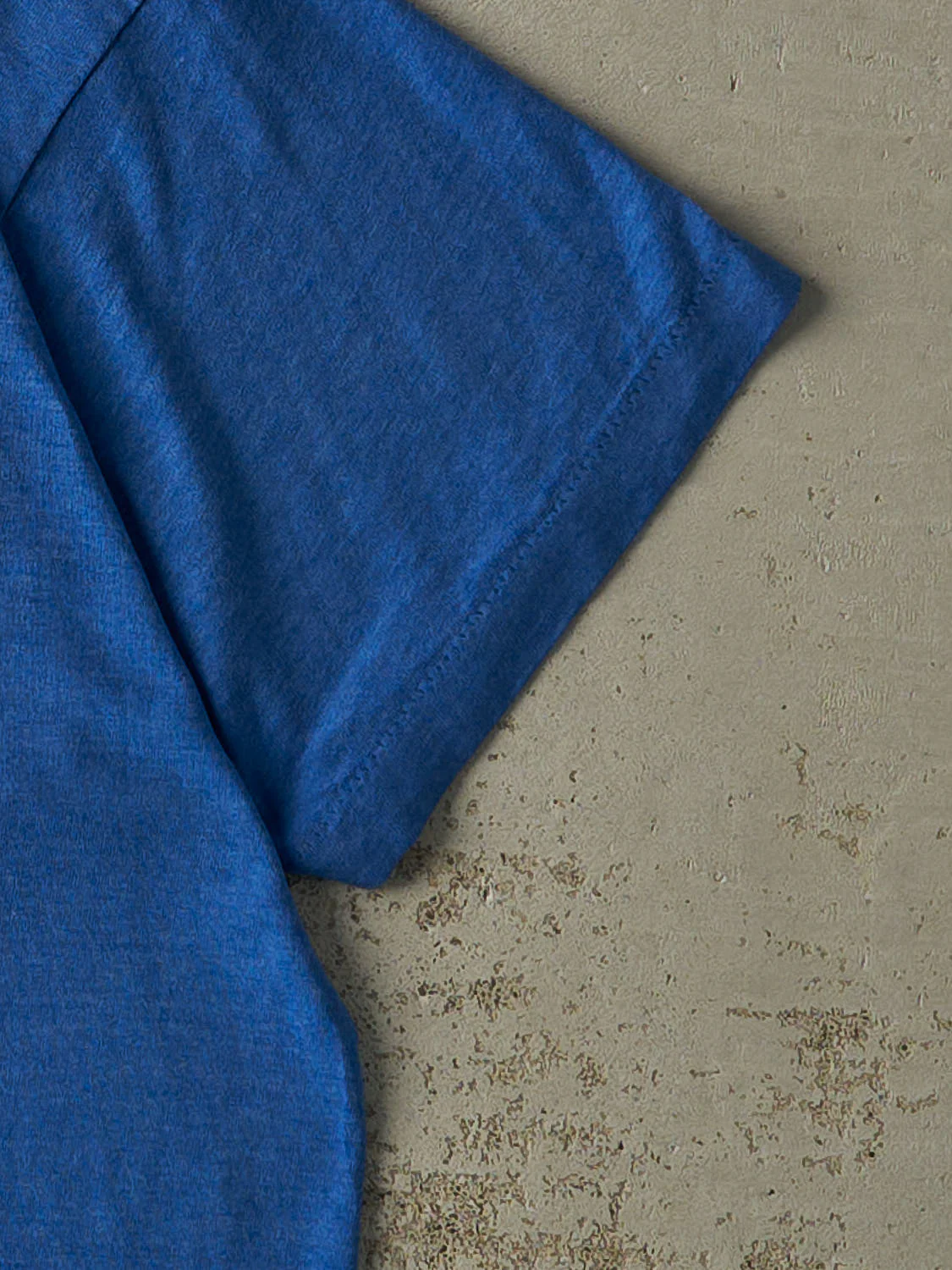 Vintage 80s Blue Brookside Barber Shop Single Stitch Tee (L/XL) - Image 3