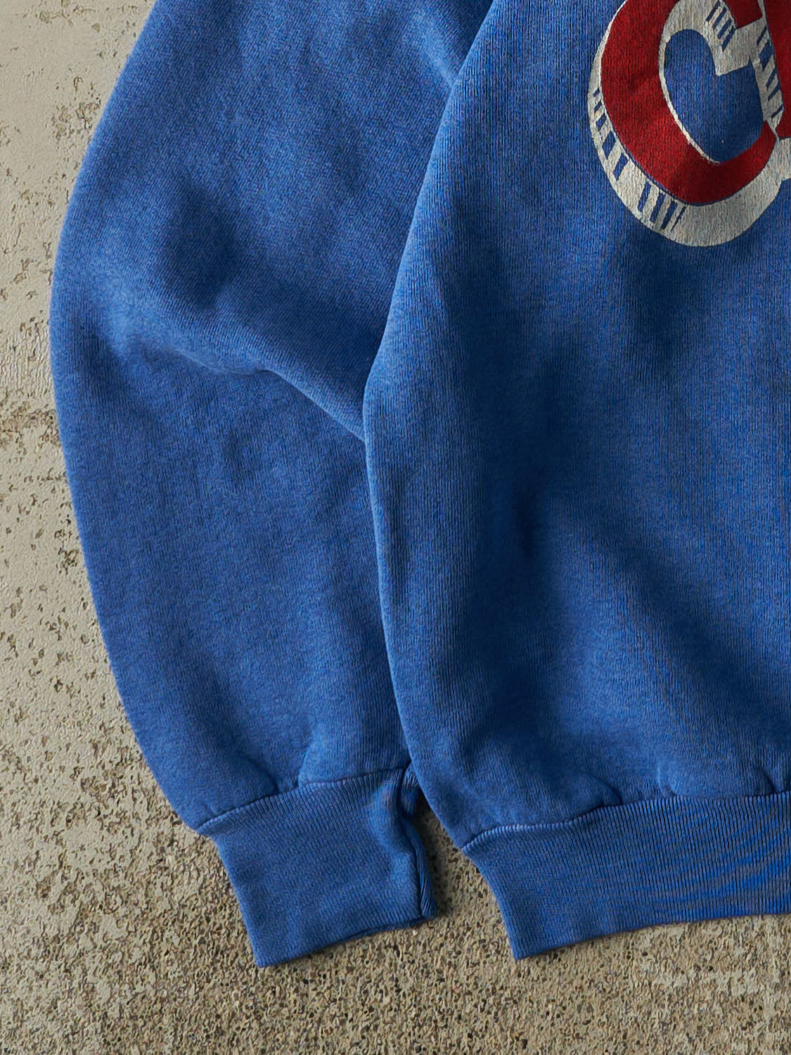 Vintage 80s Blue Chicago Crewneck (M) - Image 3