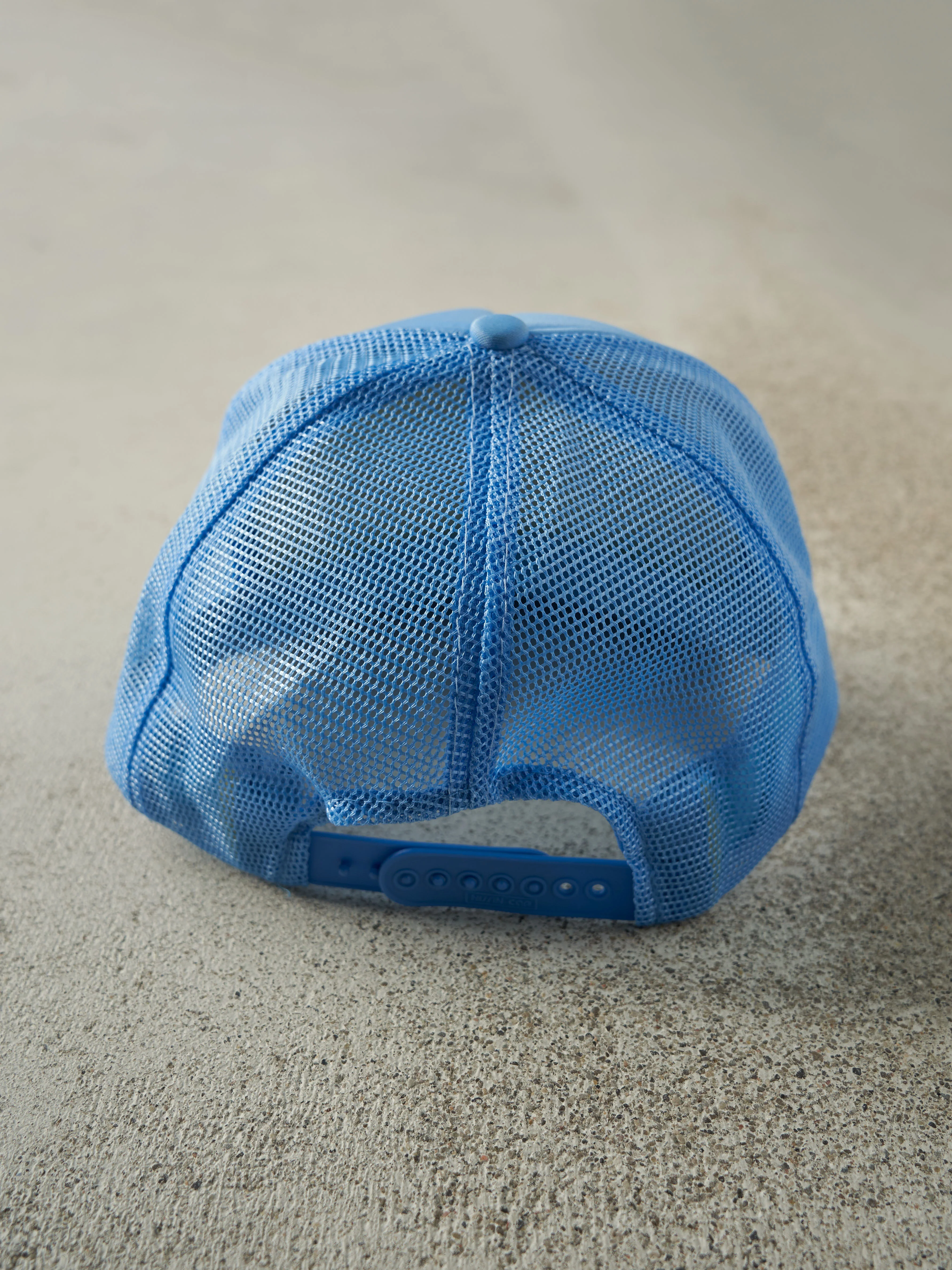 Vintage 80s Blue Harolds Club Foam Trucker Hat - Image 3