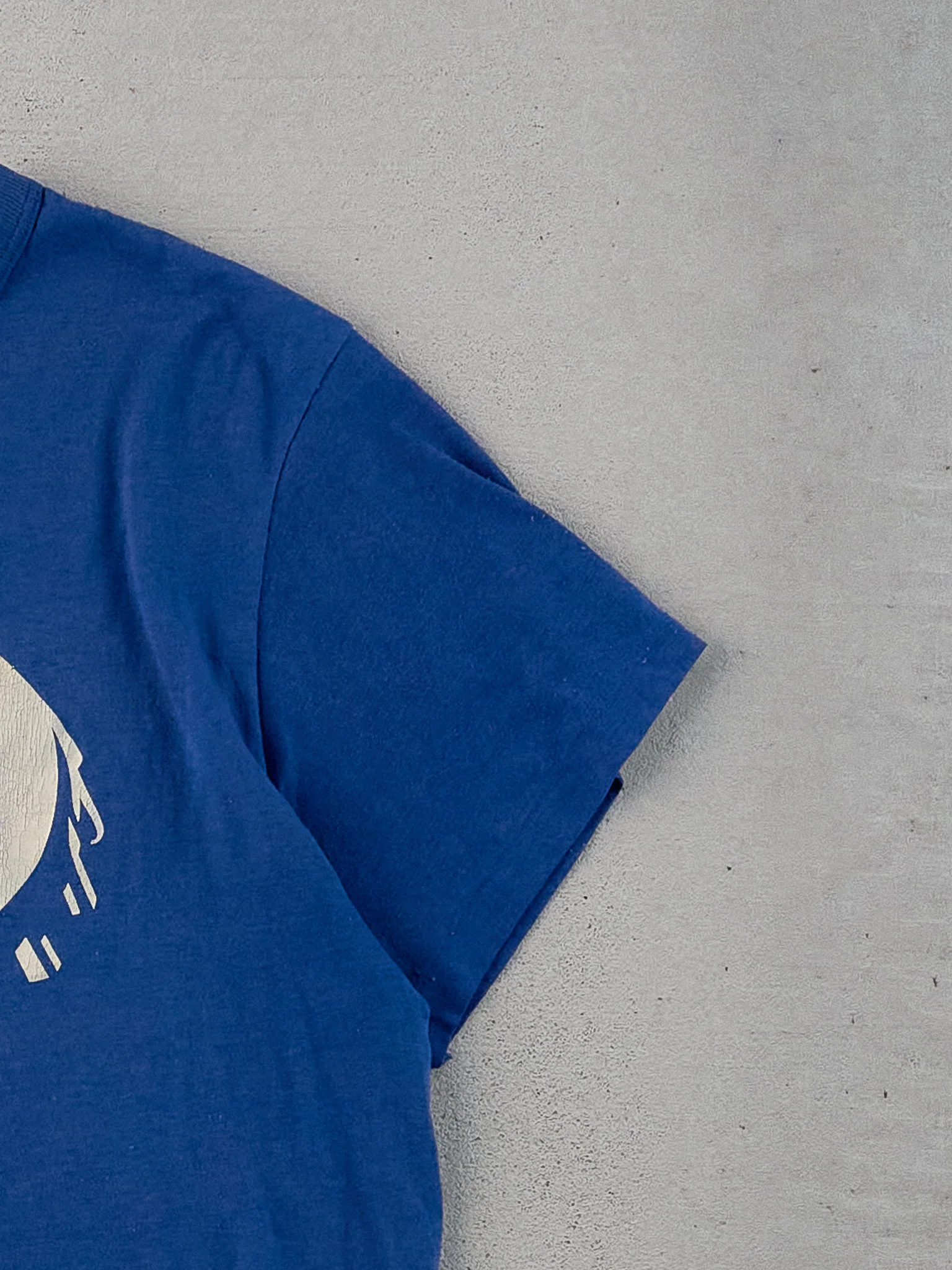 Vintage 80s Blue Single Stitched Pepsi Graphic Tee (S) - Image 3