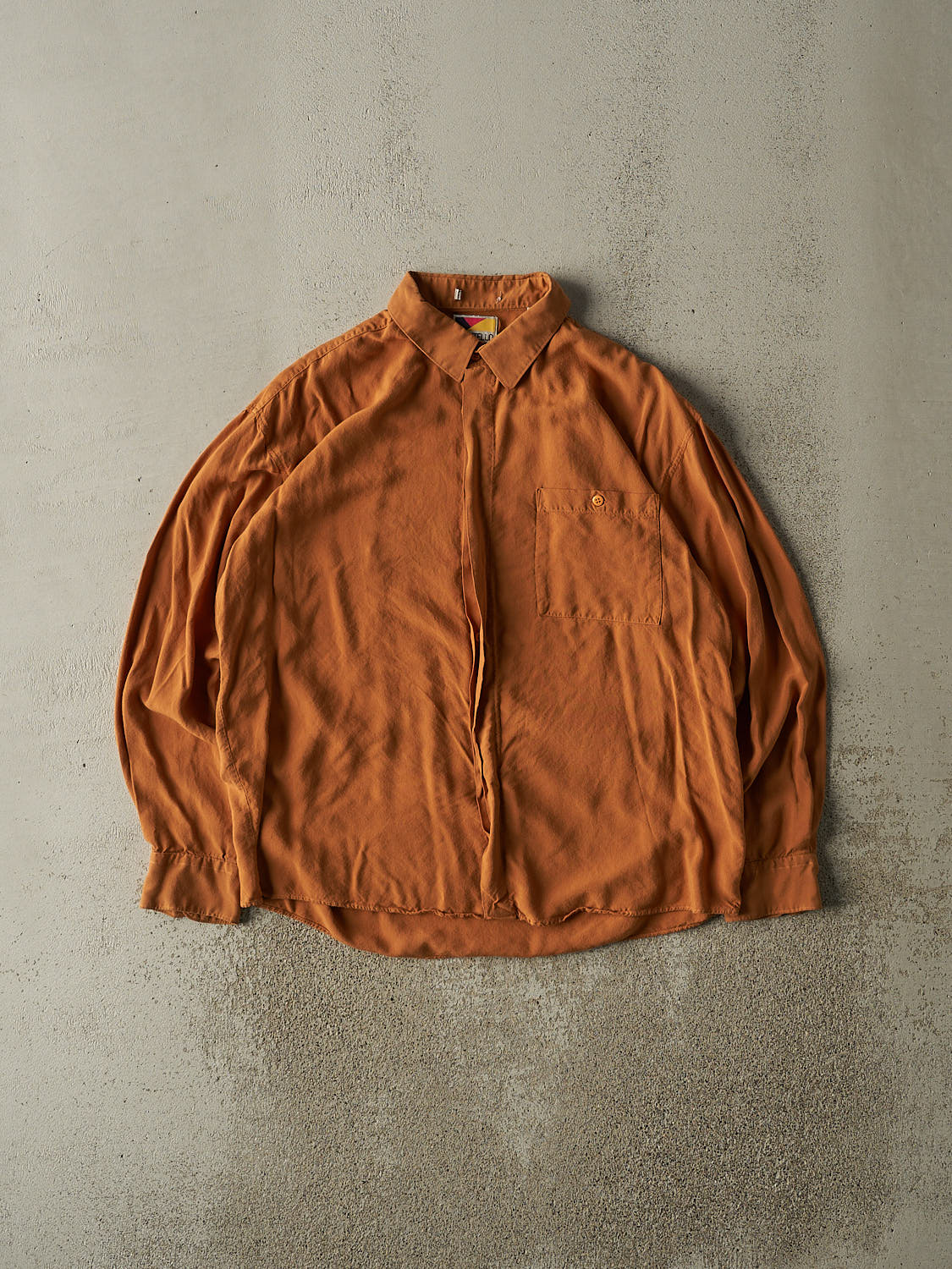 Vintage 80s Camel Button Up Long Sleeve (L/XL)